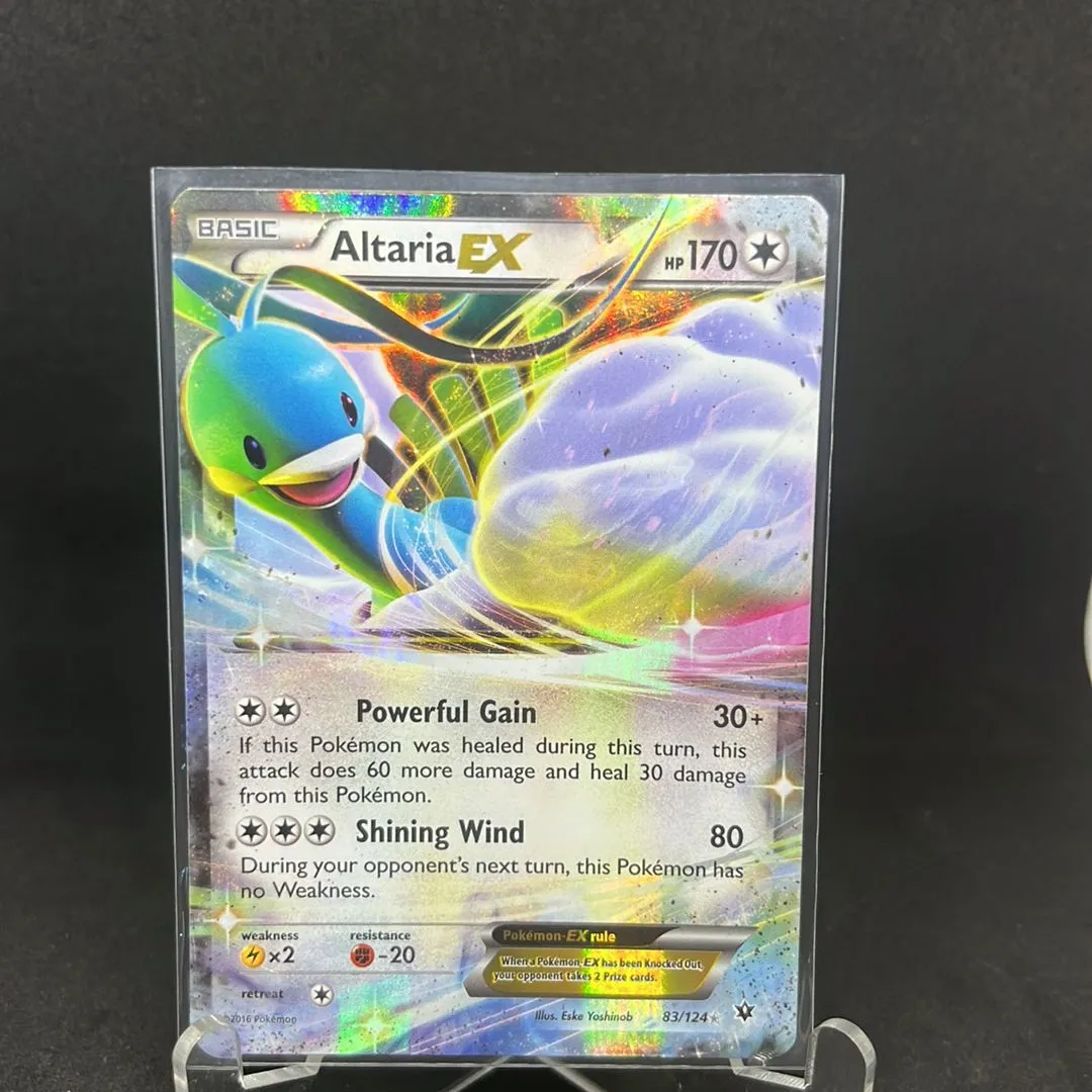 altaria ex pokemon card price Fates Collide 123 Full Art Altaria EX PSA 4