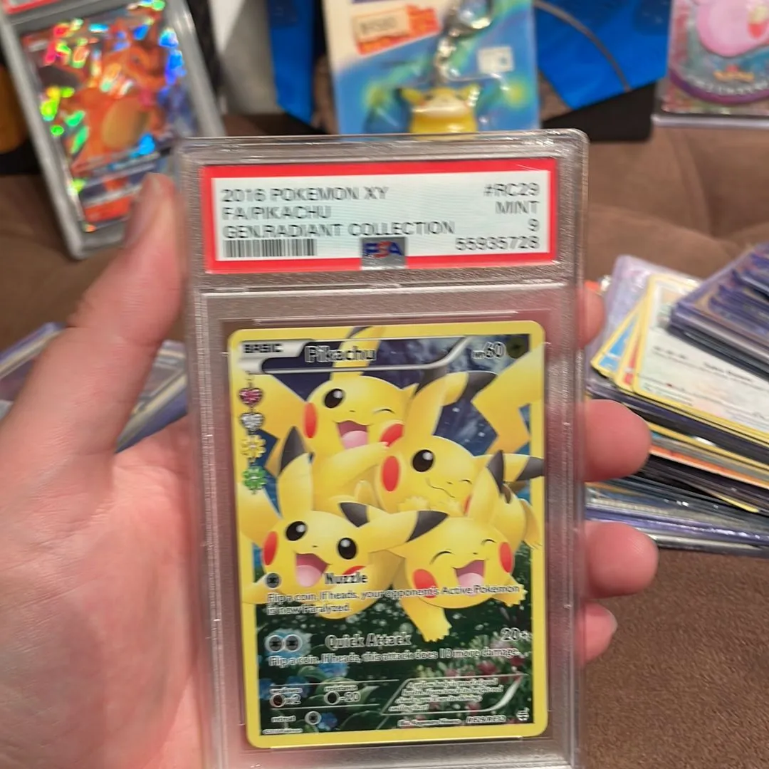 Product image for 2016 Pokemon Xy Generations Radiant Collection Fa/Pikachu Gen.Radiant Collection PSA MINT 9