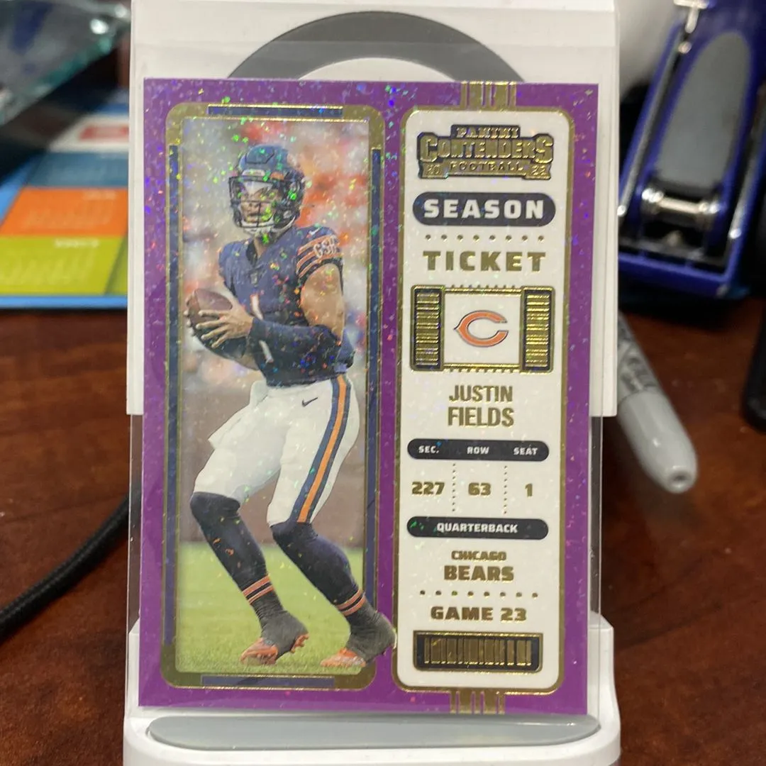 Product image for 2022 contenders purple season ticket justin fields