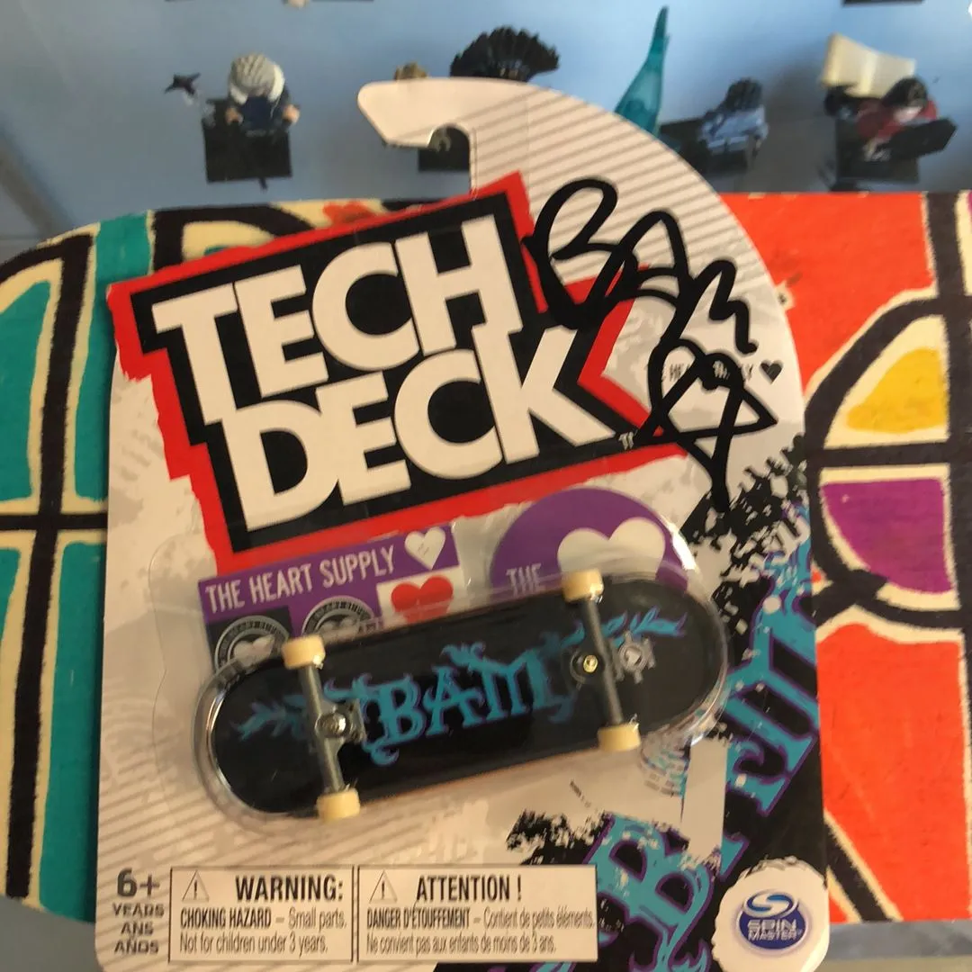Product image for Signed BAM MARGERA tech decks limited edition
