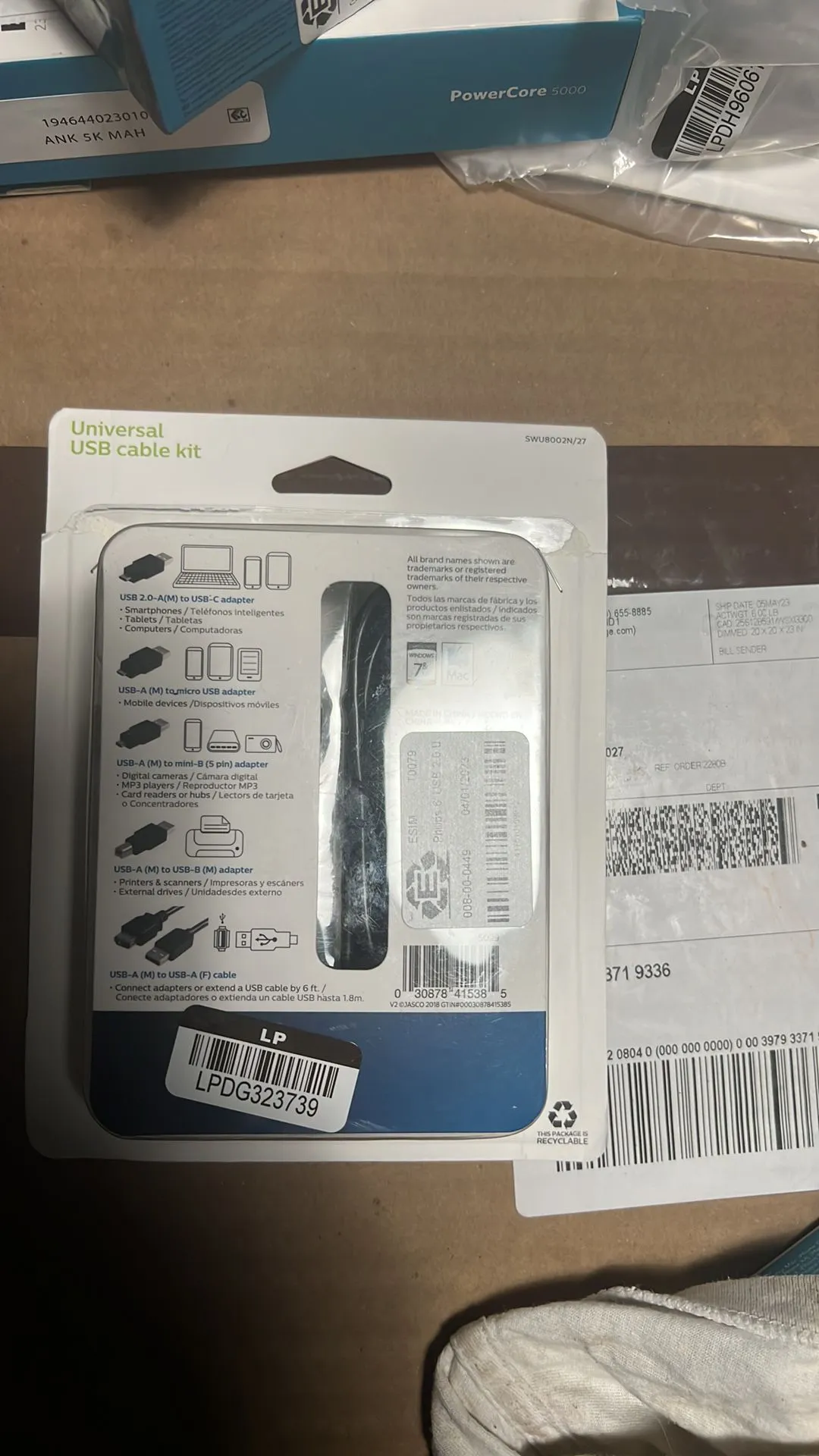 Product image for Philips universal USB cable kit #1