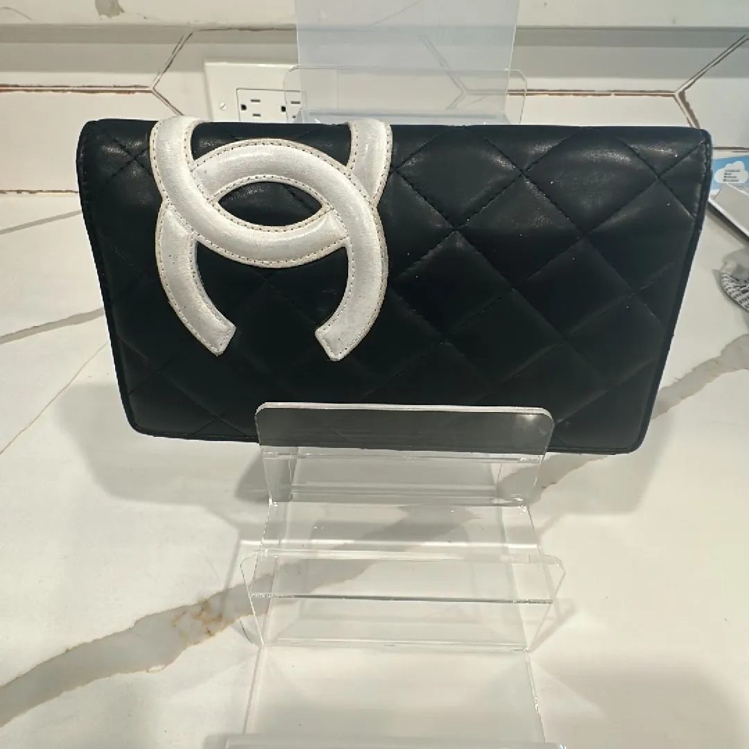 Product image for Chanel Wallet Lambskin Quilted Cambon