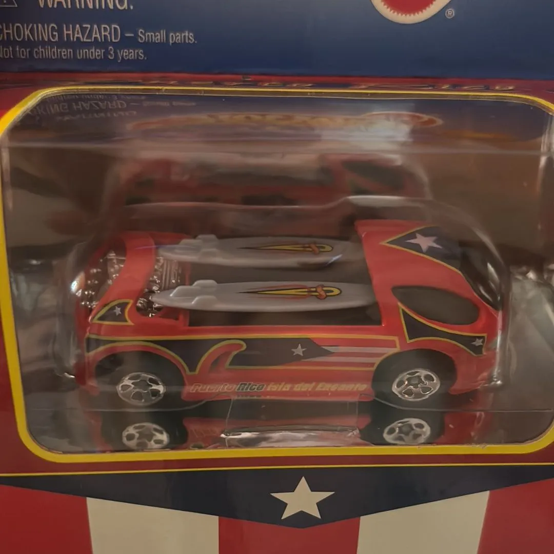 Product image for Hot Wheels Puerto Rico Edition Collection 2000 red Surf Buggy