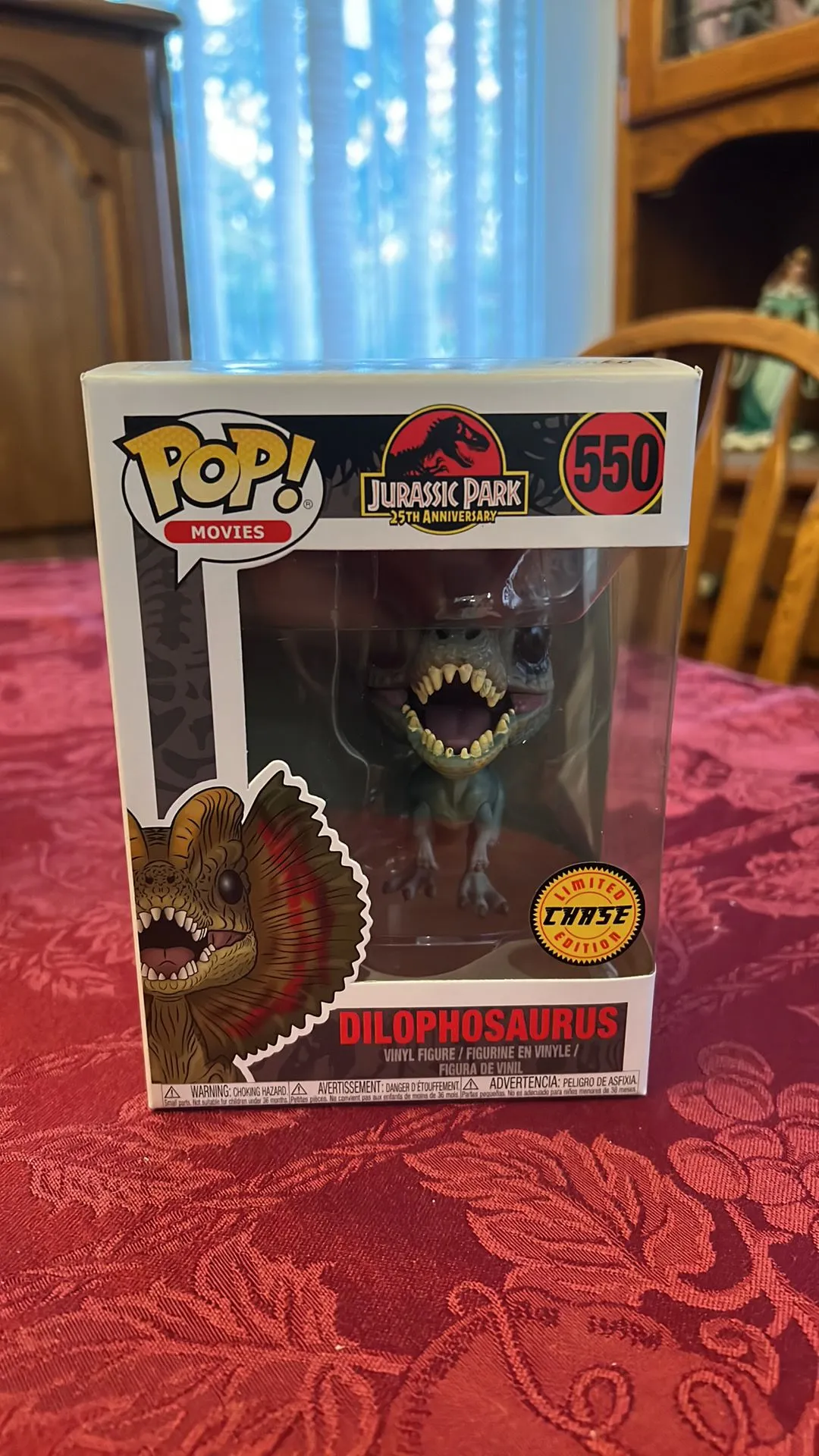 Product image for Dilophosaurus (Frill Tucked Down)
