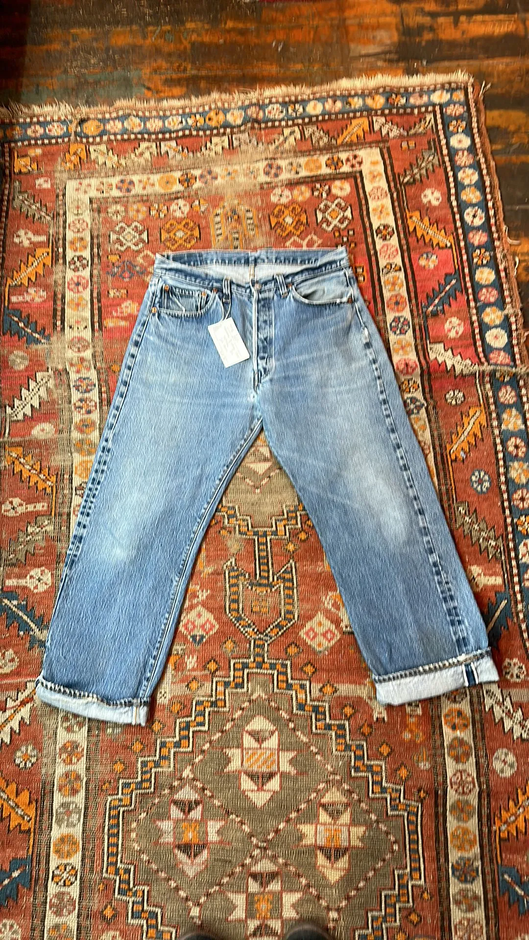 Product image for 1978 Levi’s 501 selvedge denim