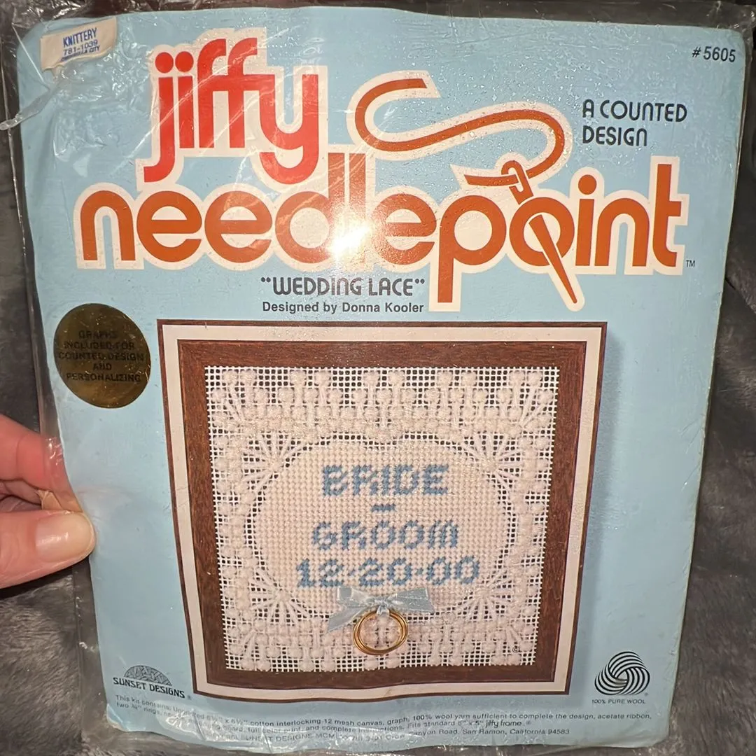 Product image for Jiffy Wedding Lace Needlepoint