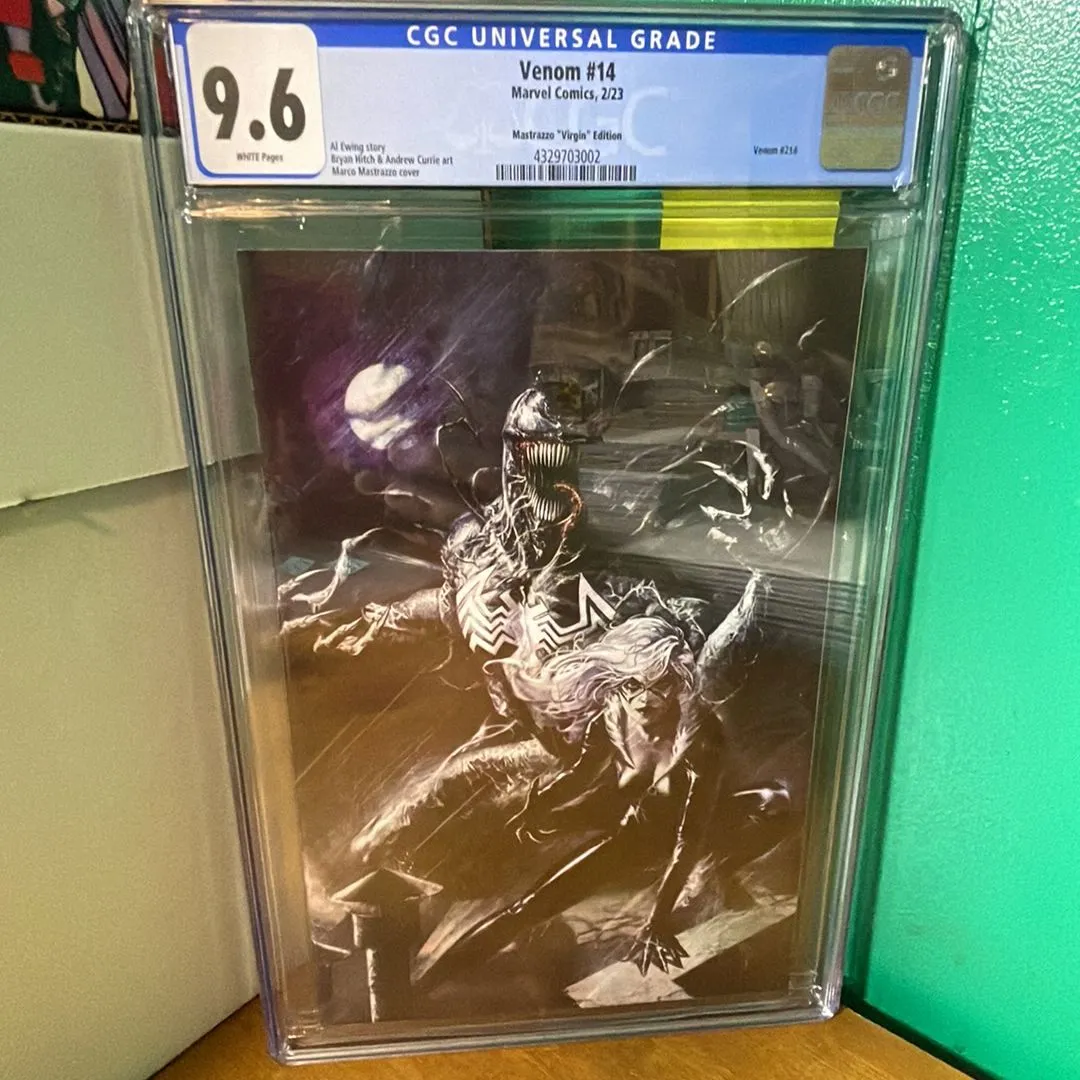 Product image for Venom 14 Mastrazzo ""Virgin"" Edition CGC 9.6 2023