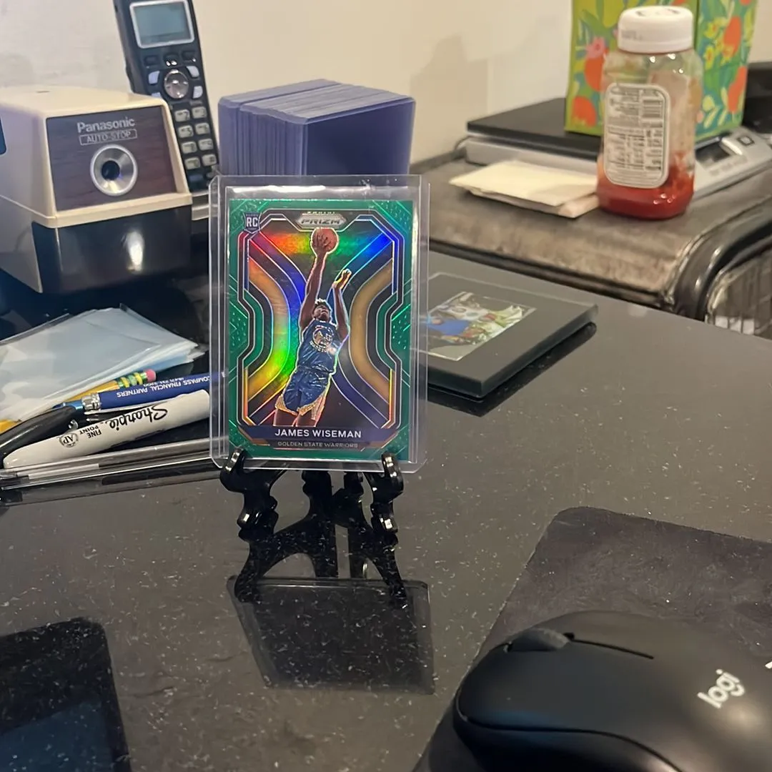 Product image for James Wiseman Green Prizm RC #268