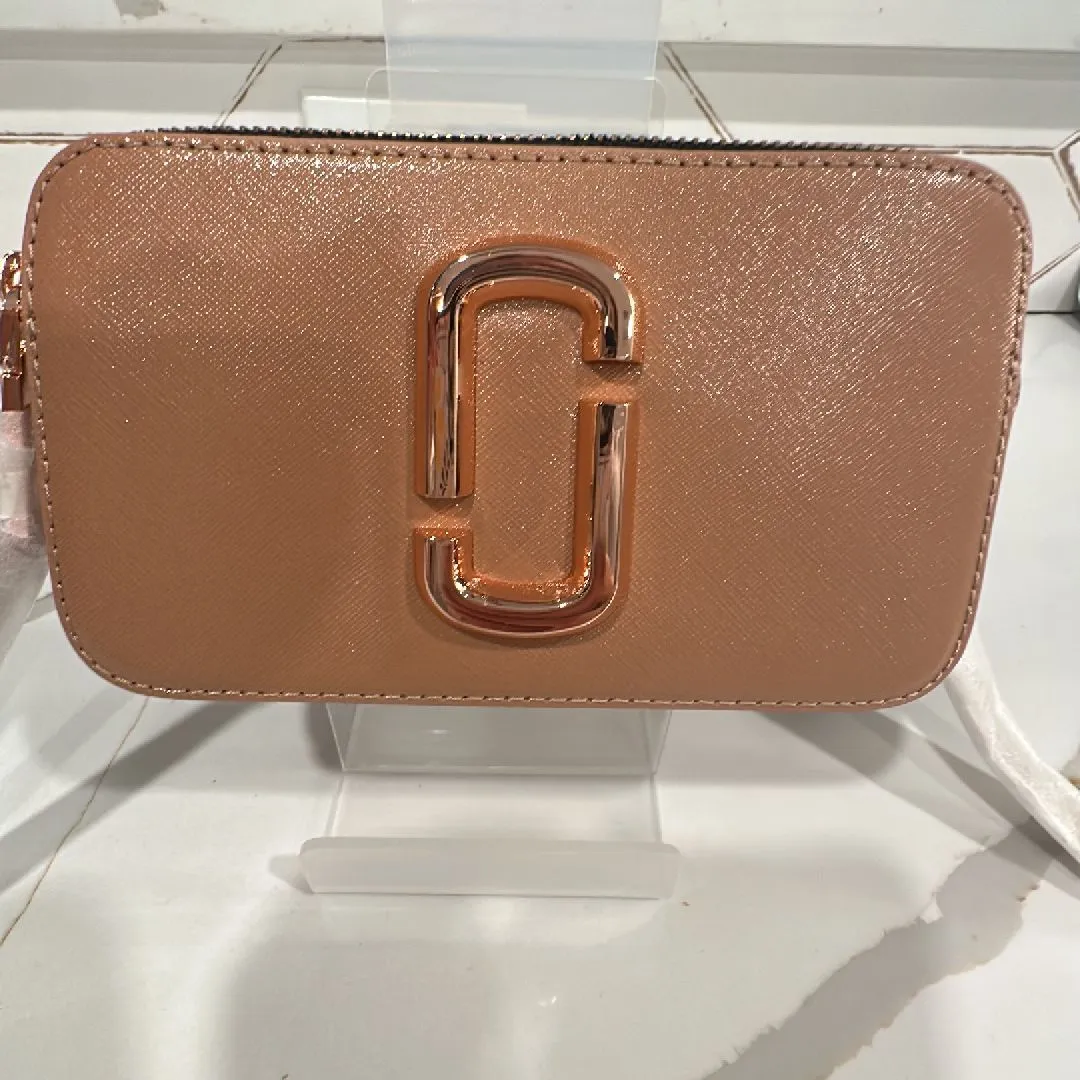 Product image for Marc Jacobs Rose Gold Snapshot Crossbody