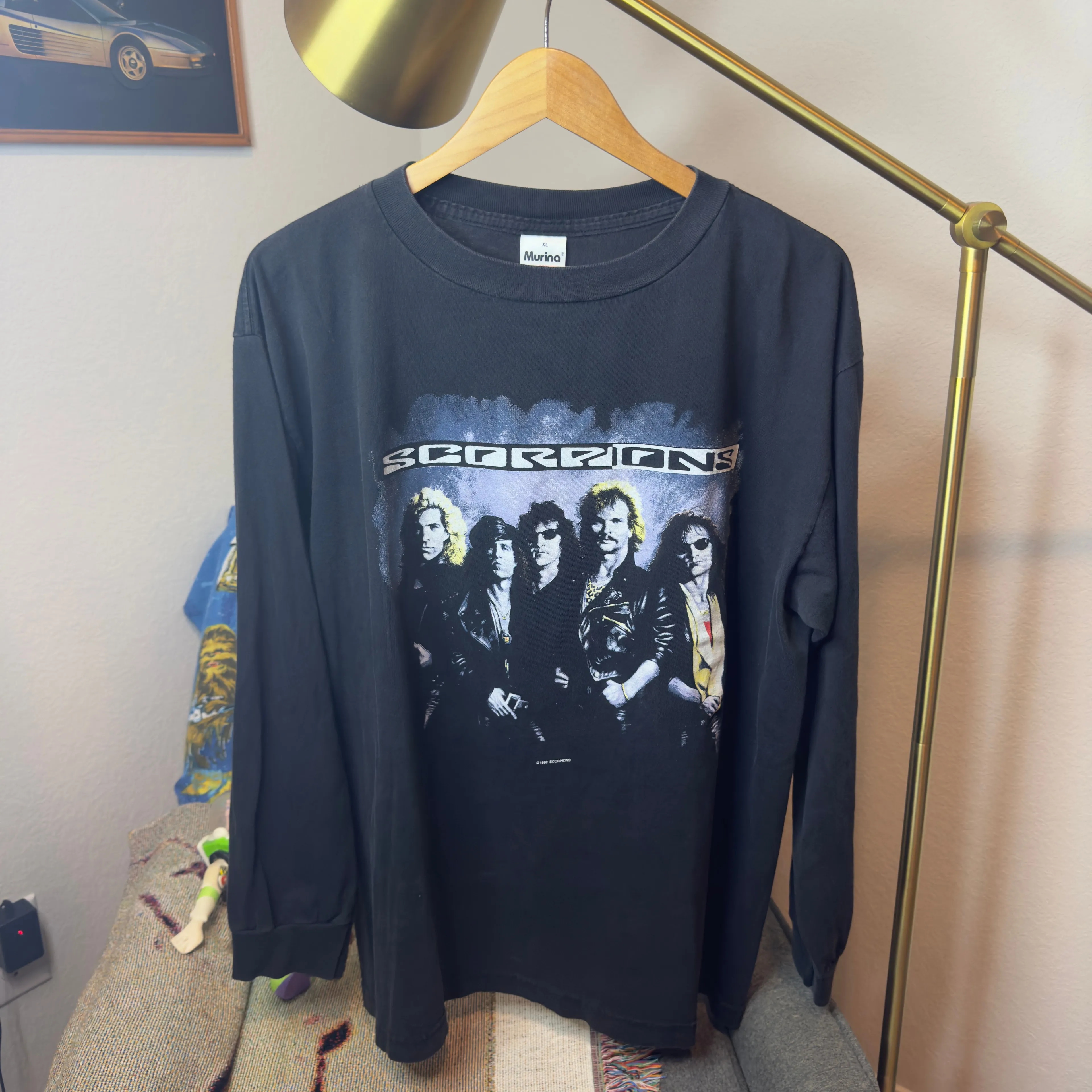 Product image for 1990 the Scorpions crazy world tour