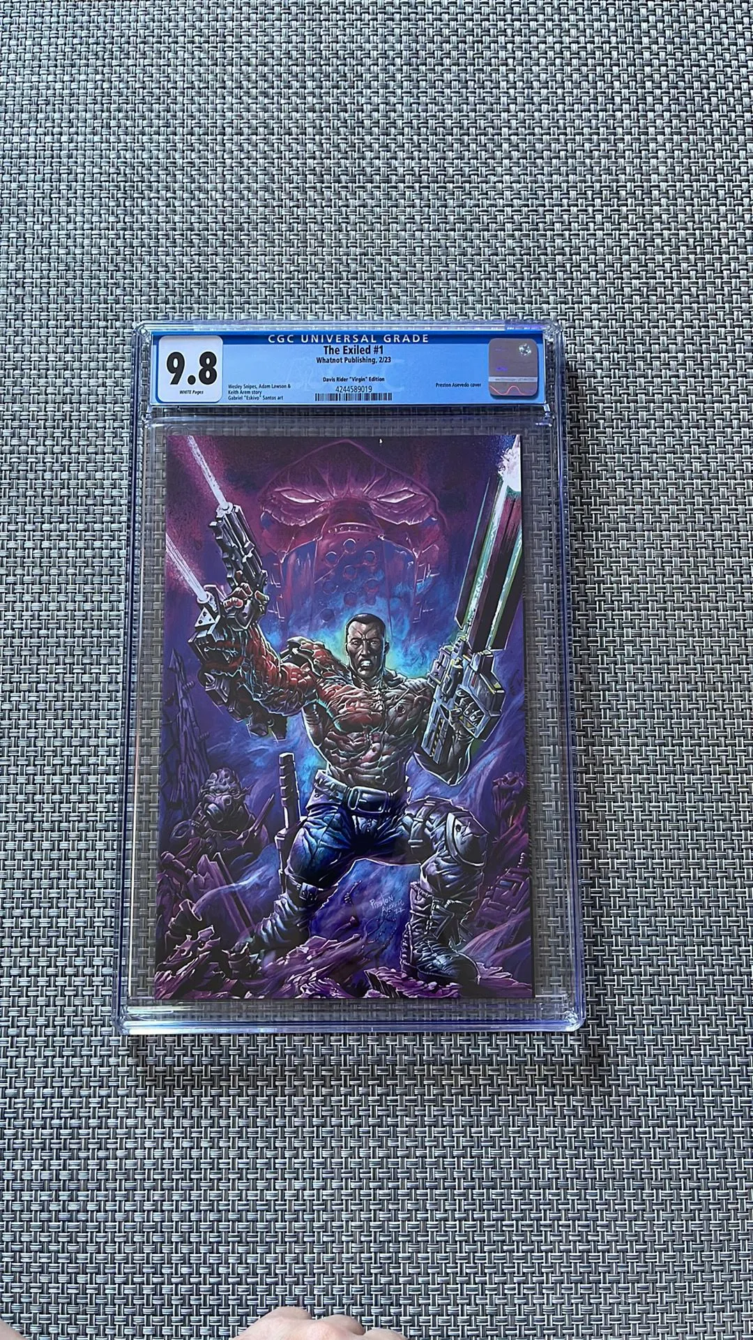 Product image for The Exiled 1 Davis Rider ""Virgin"" Edition CGC 9.8 2023