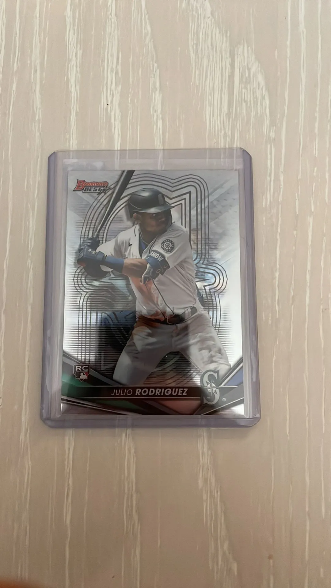 Product image for 2022 Bowman’s Best Julio Rodriguez Rookie Card