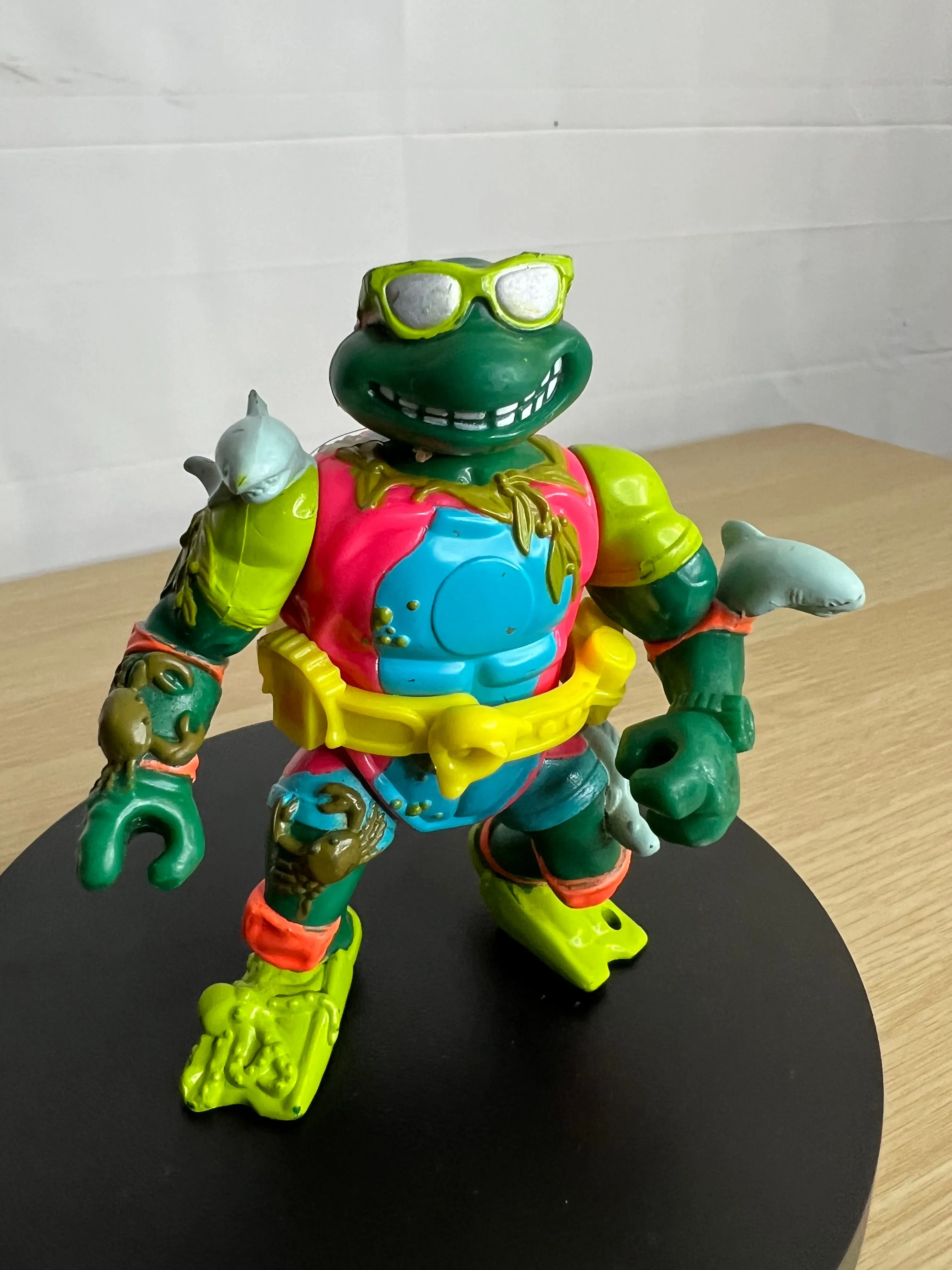 Product image for Teenage Mutant Ninja Turtles Michelangelo Surf Scuba Playmates 1990 Figure