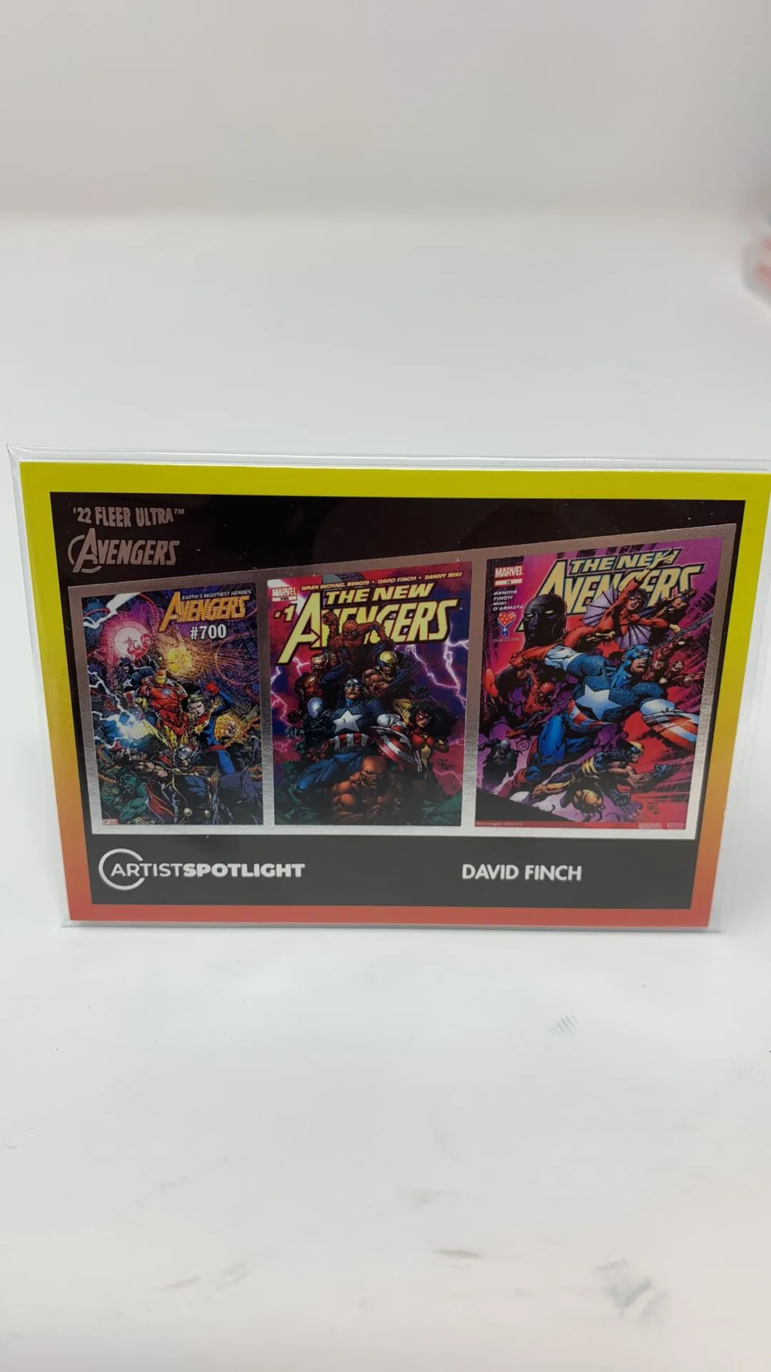 Product image for ‘22 Fleer Ultra Avengers. Artist Spotlight David Finch. AS-5