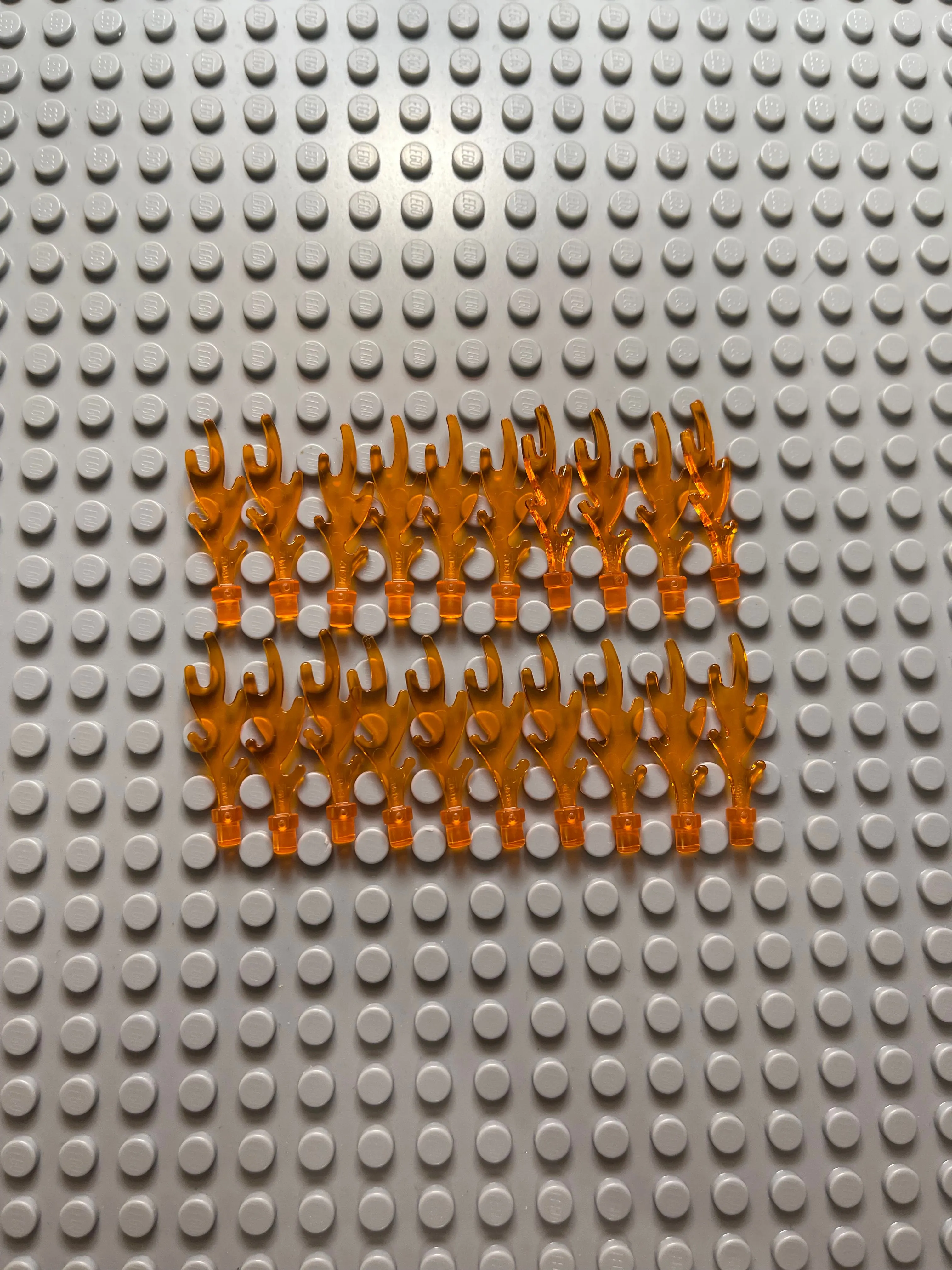Product image for Wave Rounded Straight Large with Bar End (Flame) Lot of 20