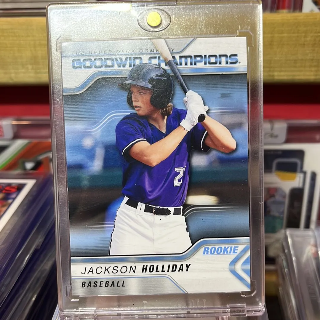 Jackson Holliday Baltimore RC 23 Upper Deck Goodwin Champions 