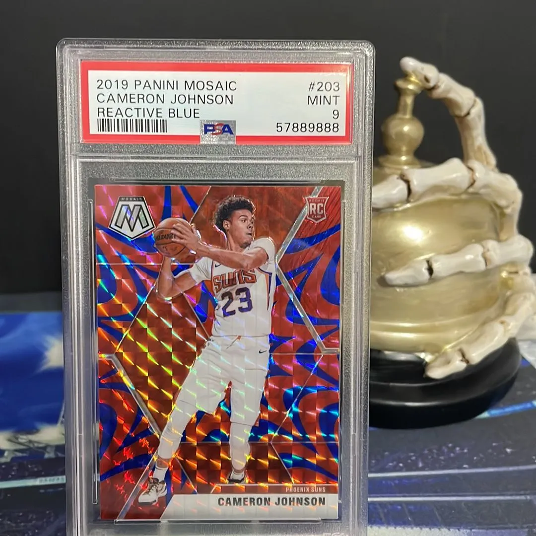 Product image for 2019 Panini Mosaic Cameron Johnson- Reactive Blue