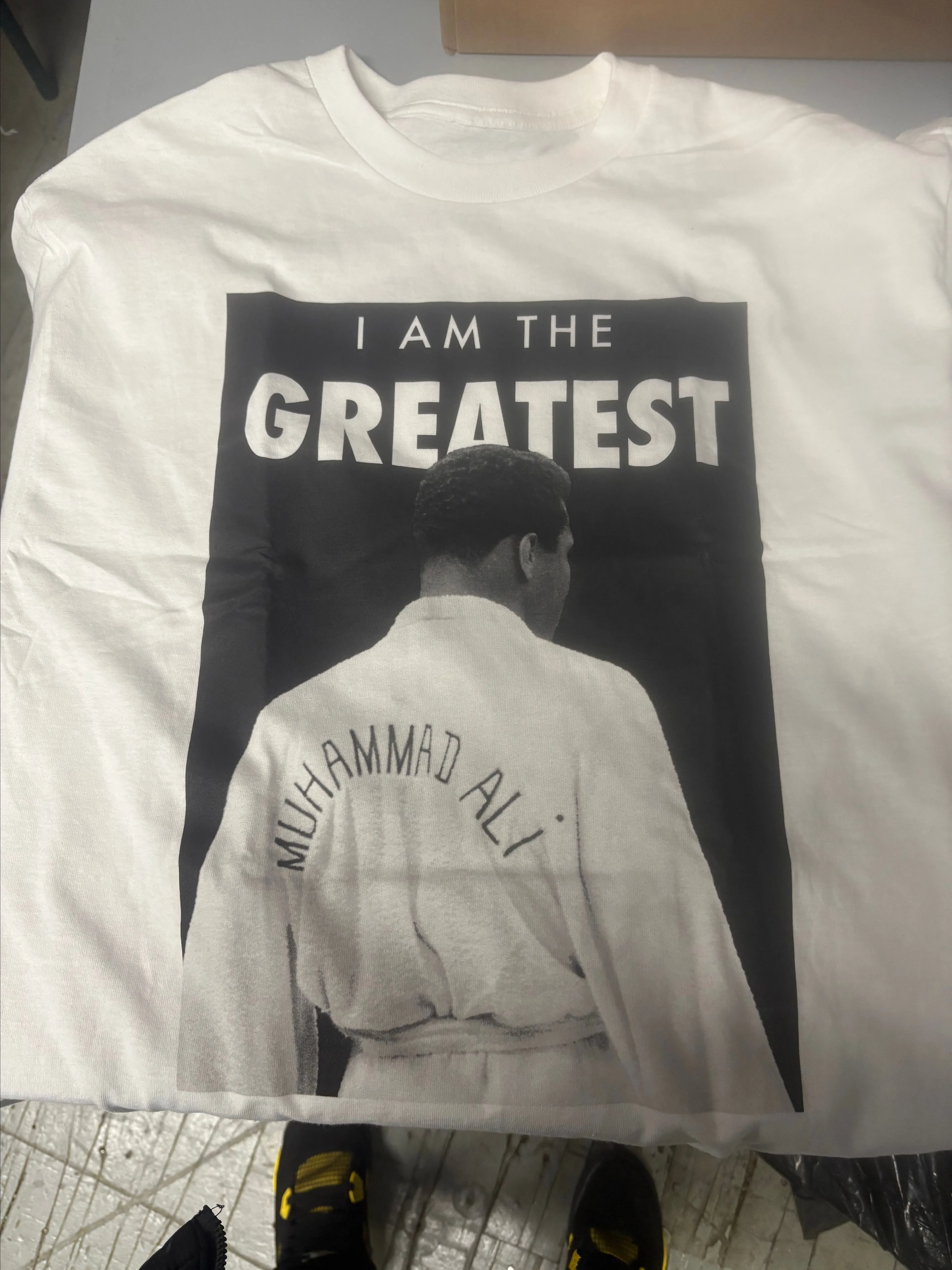 Product image for Brand new Muhammad Ali I am the greatest T-shirt brand new size large