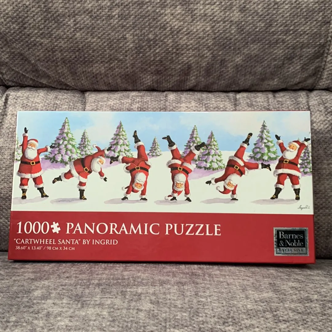 Product image for Cartwheel Santa 1000 Piece Puzzle