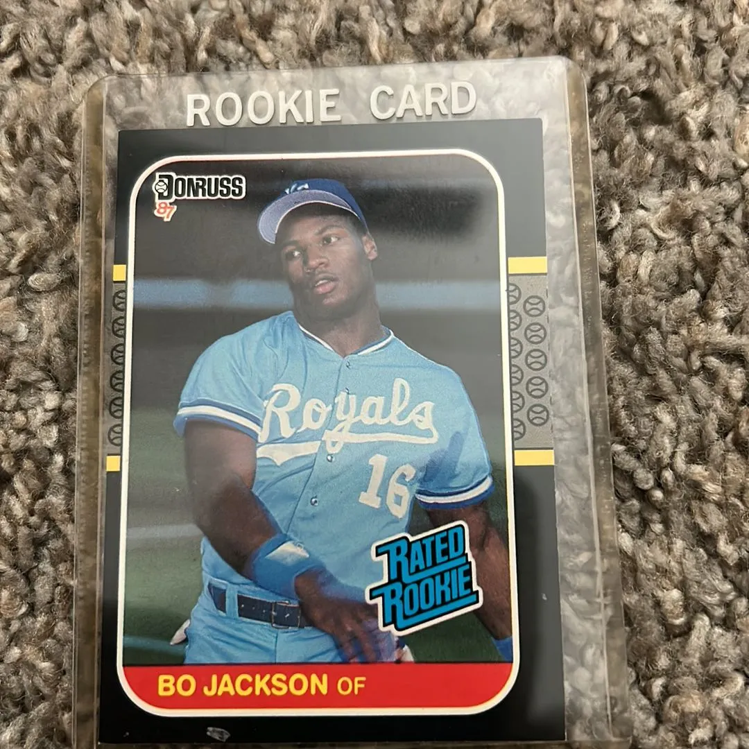 Product image for 89 Donruss Bo Jackson Rated Rookie