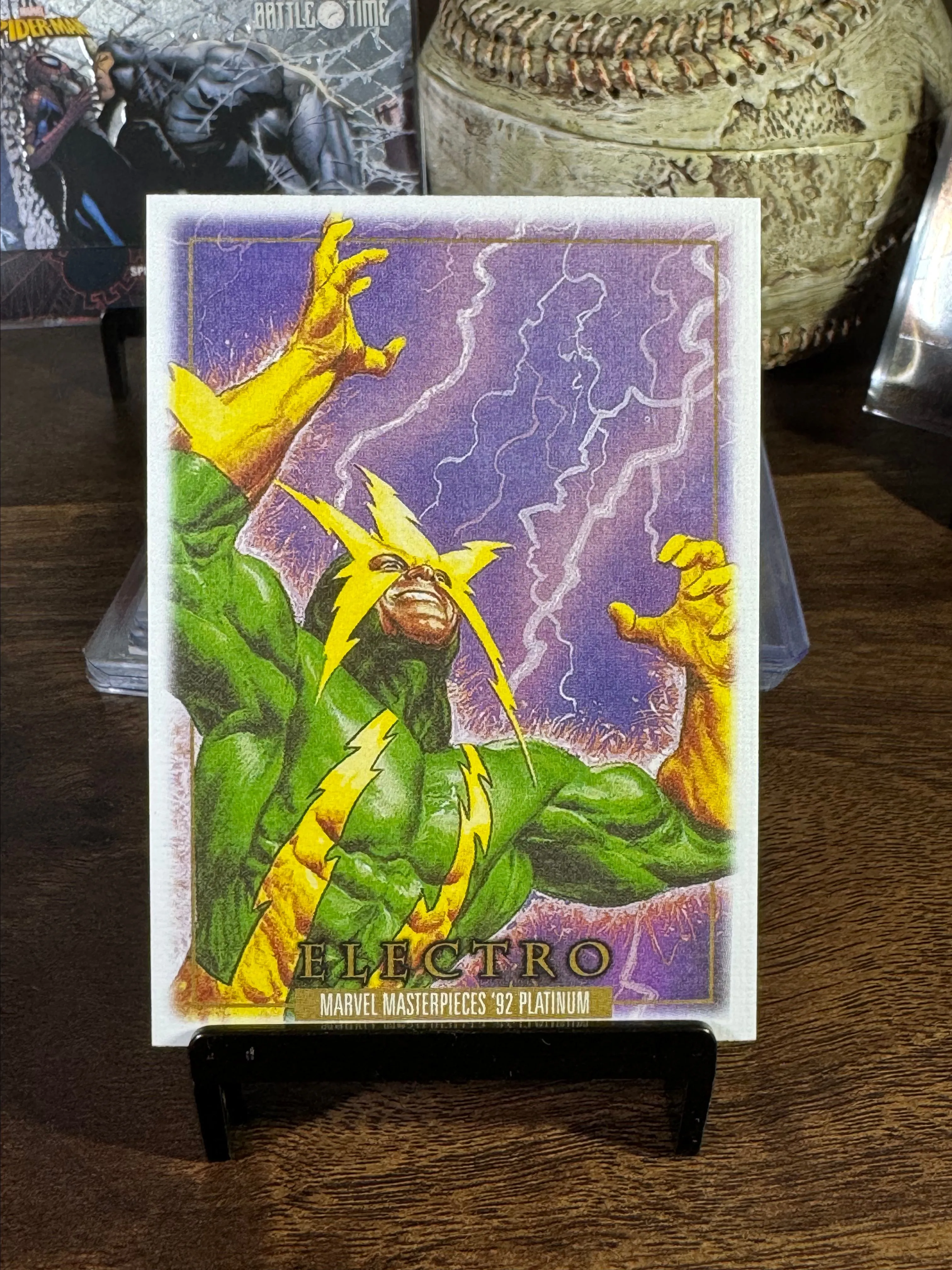 Product image for Electro #23 Canvas - Marvel Masterpieces 92 Platinum