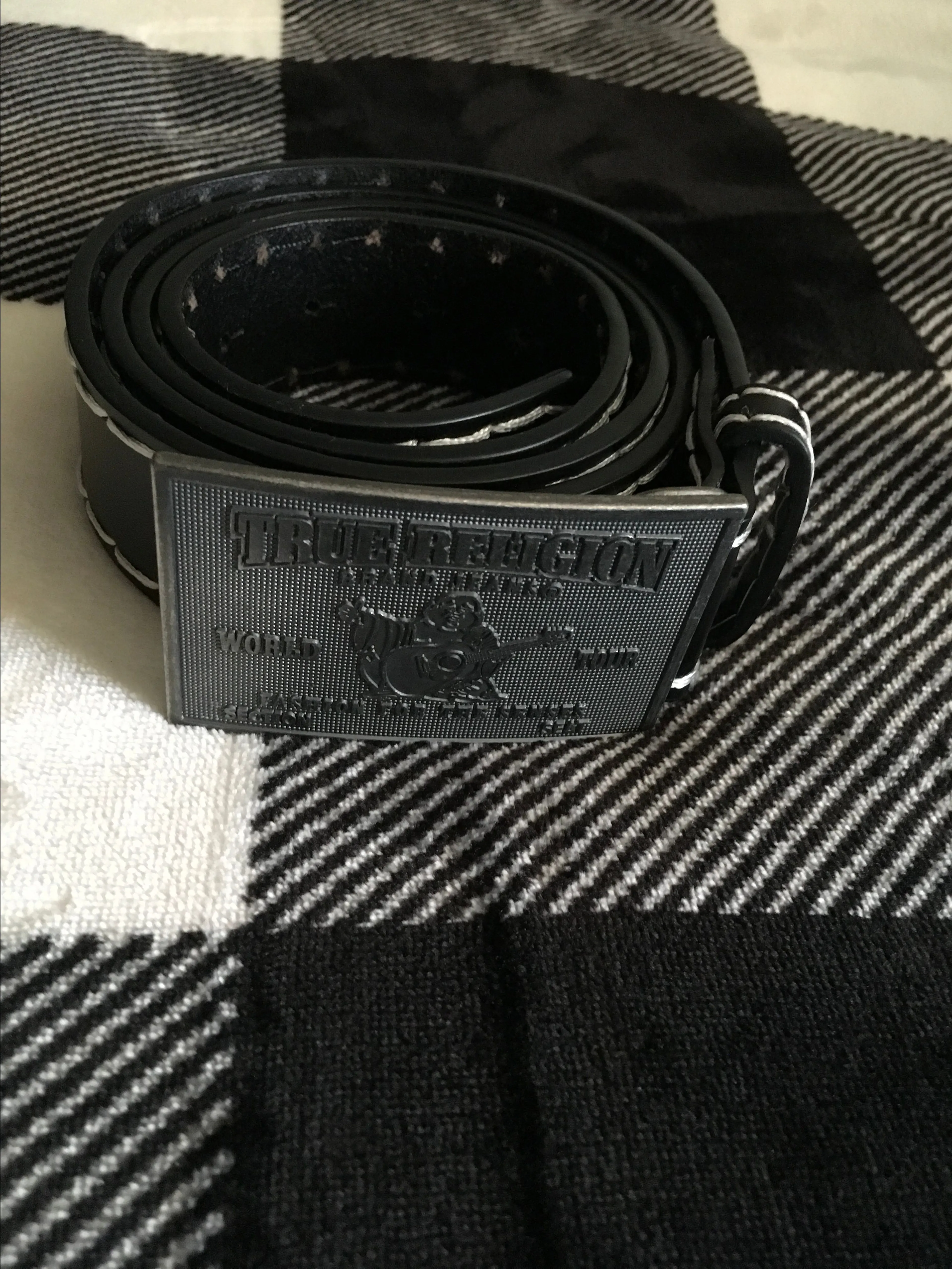 White True Religion Belt