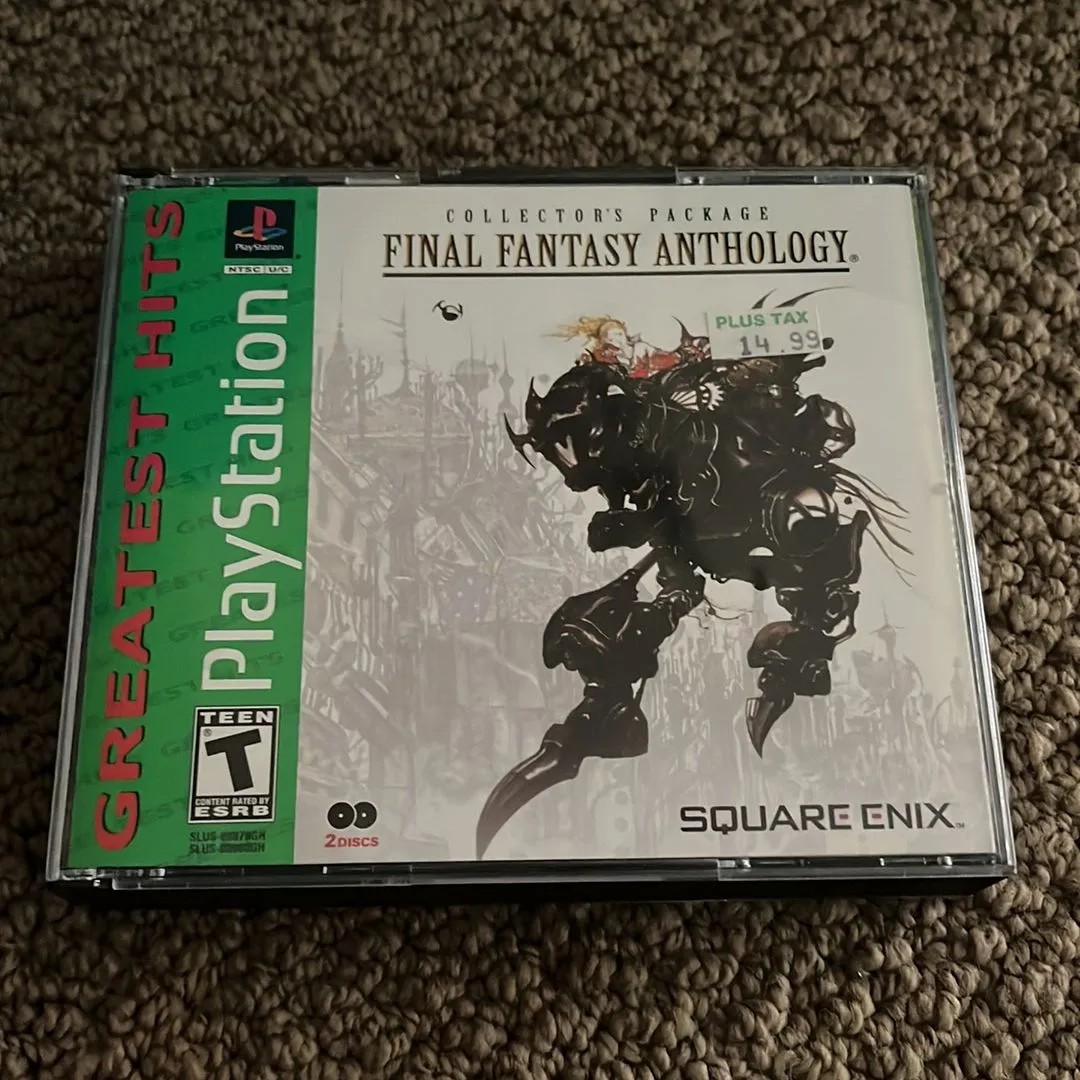 Product image for PS1 - Final Fantasy Anthology