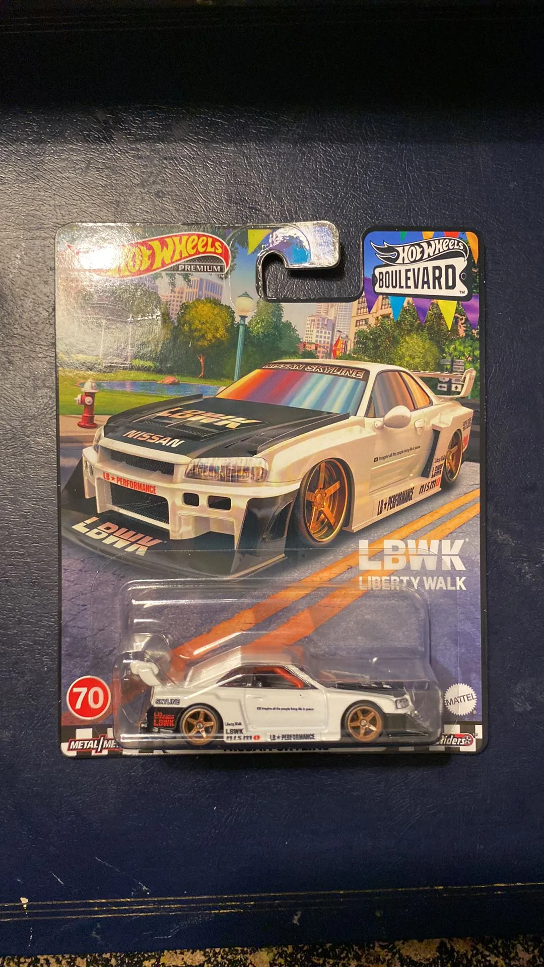Product image for Hot wheels boulevard LBWK Nissan Skyline
