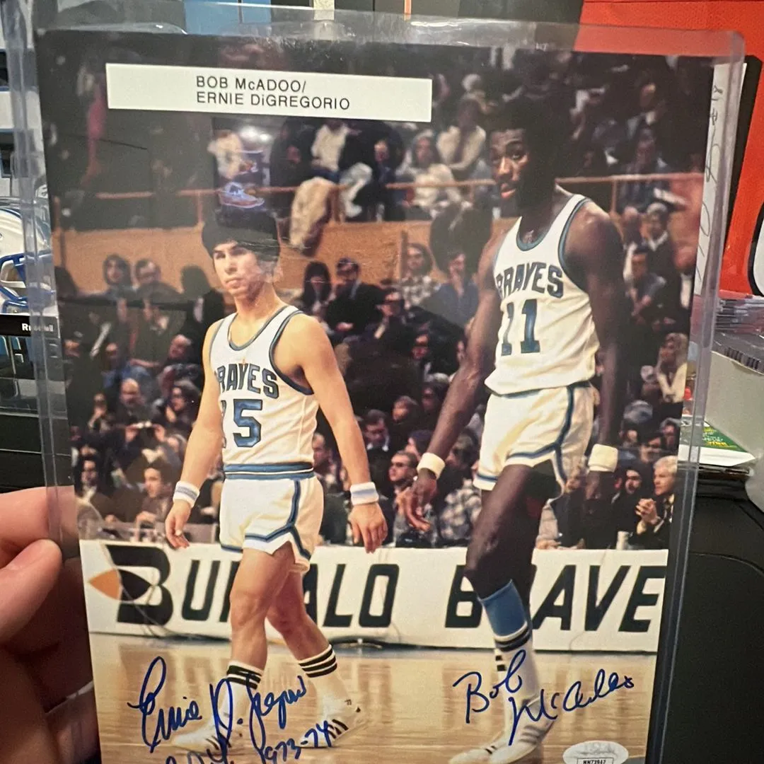 Product image for Ernie DiGregorio and Bob McAdoo auto picture