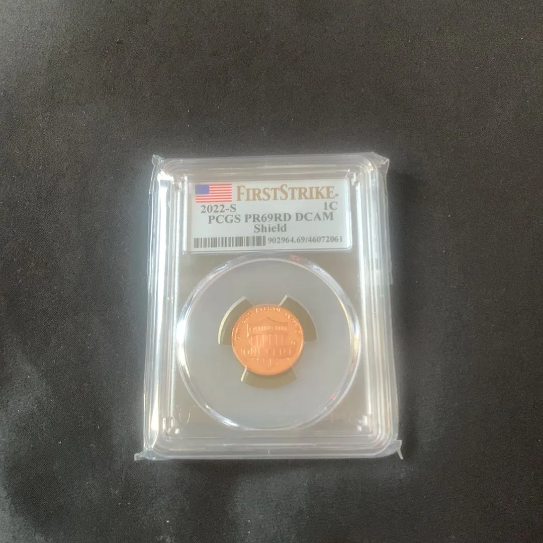 Product image for 2022 –   S PCGS PR69RD DCAM shield