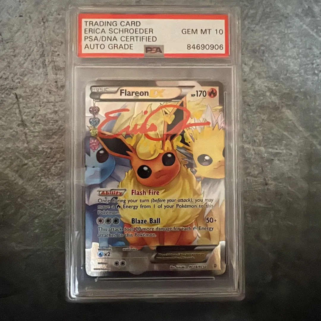Product image for Flareon EX RC28/RC32 Erica Schroeder PSA 10