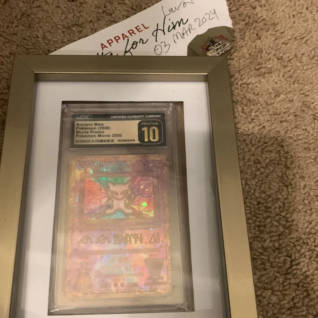Product image for Ancient Mew Pokémon Movie 2000 Pristine 10: Low Pop 11