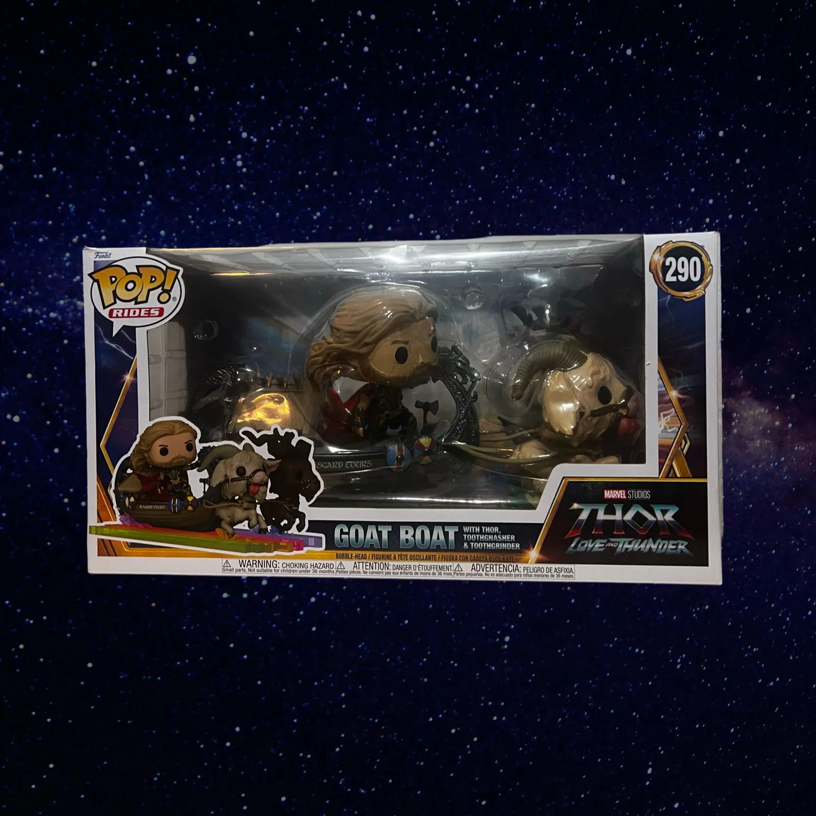 Product image for Thor with Goat Boat