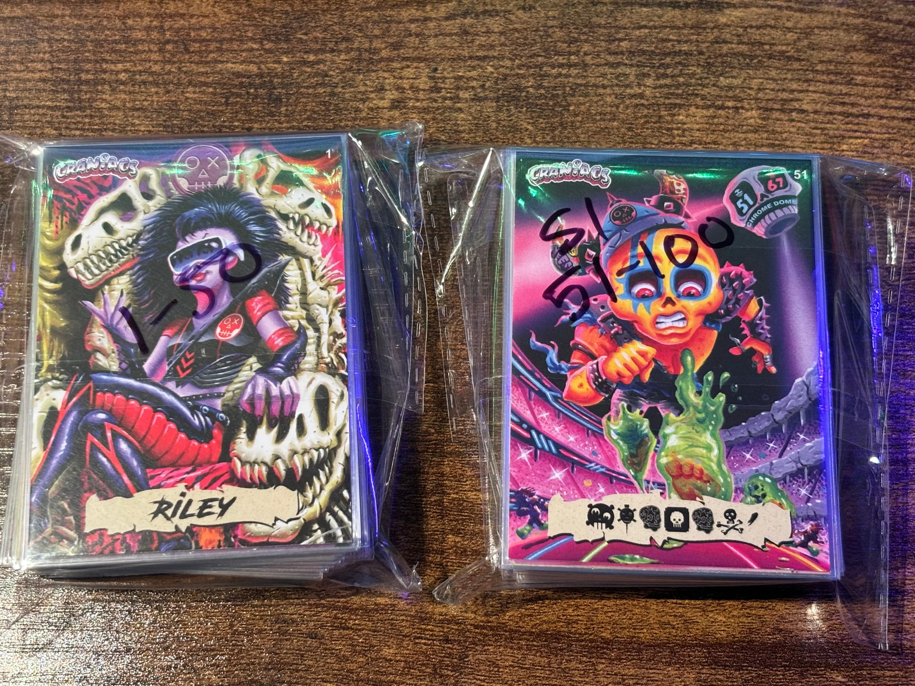 CRANIACS SERIES 1 COMPLETE 100 BASE CARD SET With BOX & (4 ERROR CARDS) 🔥  · Whatnot: Shop, Sell, Connect