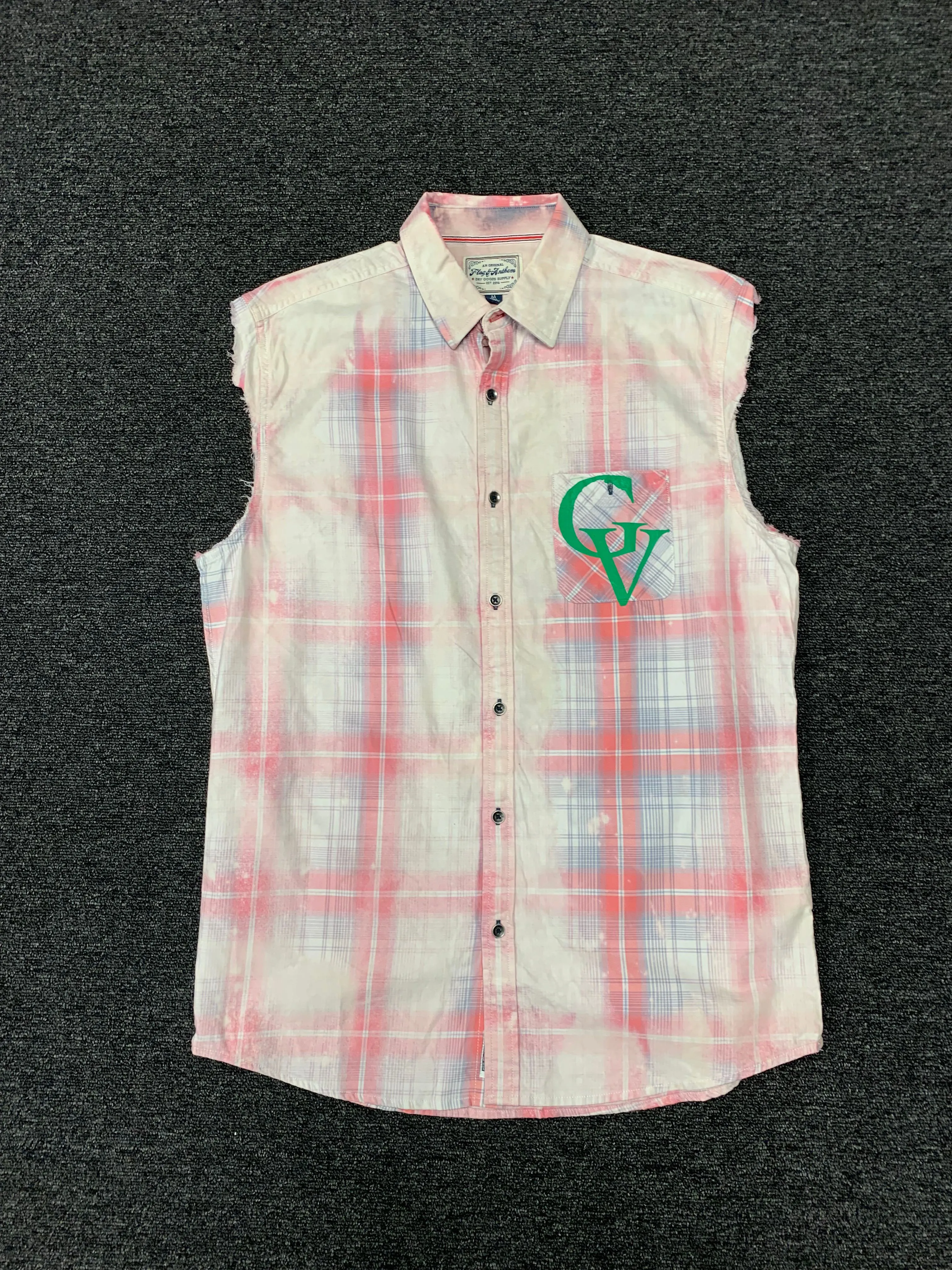 Product image for Custom Cutoff Flannel.