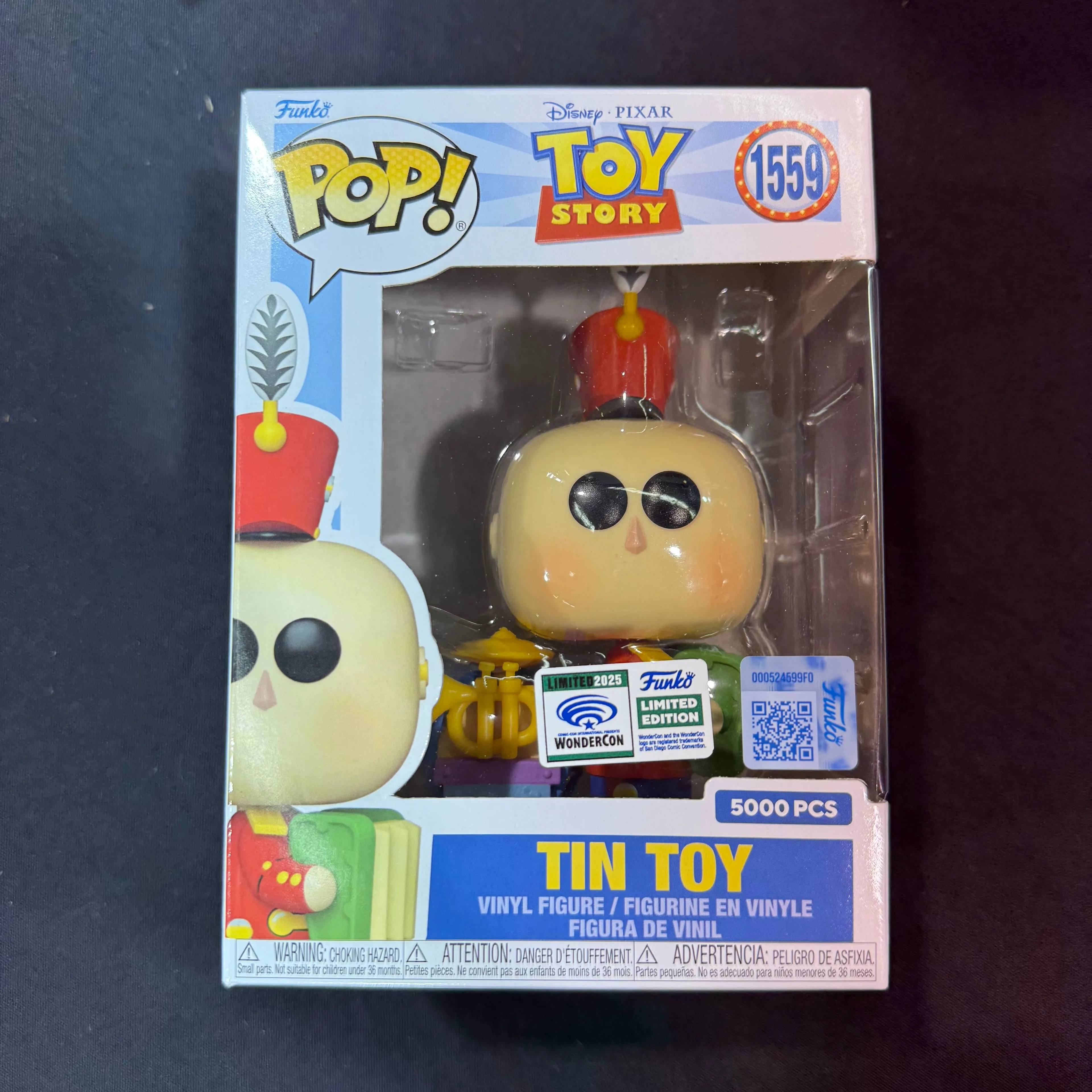 Product image for Tin Toy Funko Pop Funko Pop! WonderCon 2025 Exclusive Con Sticker Disney.