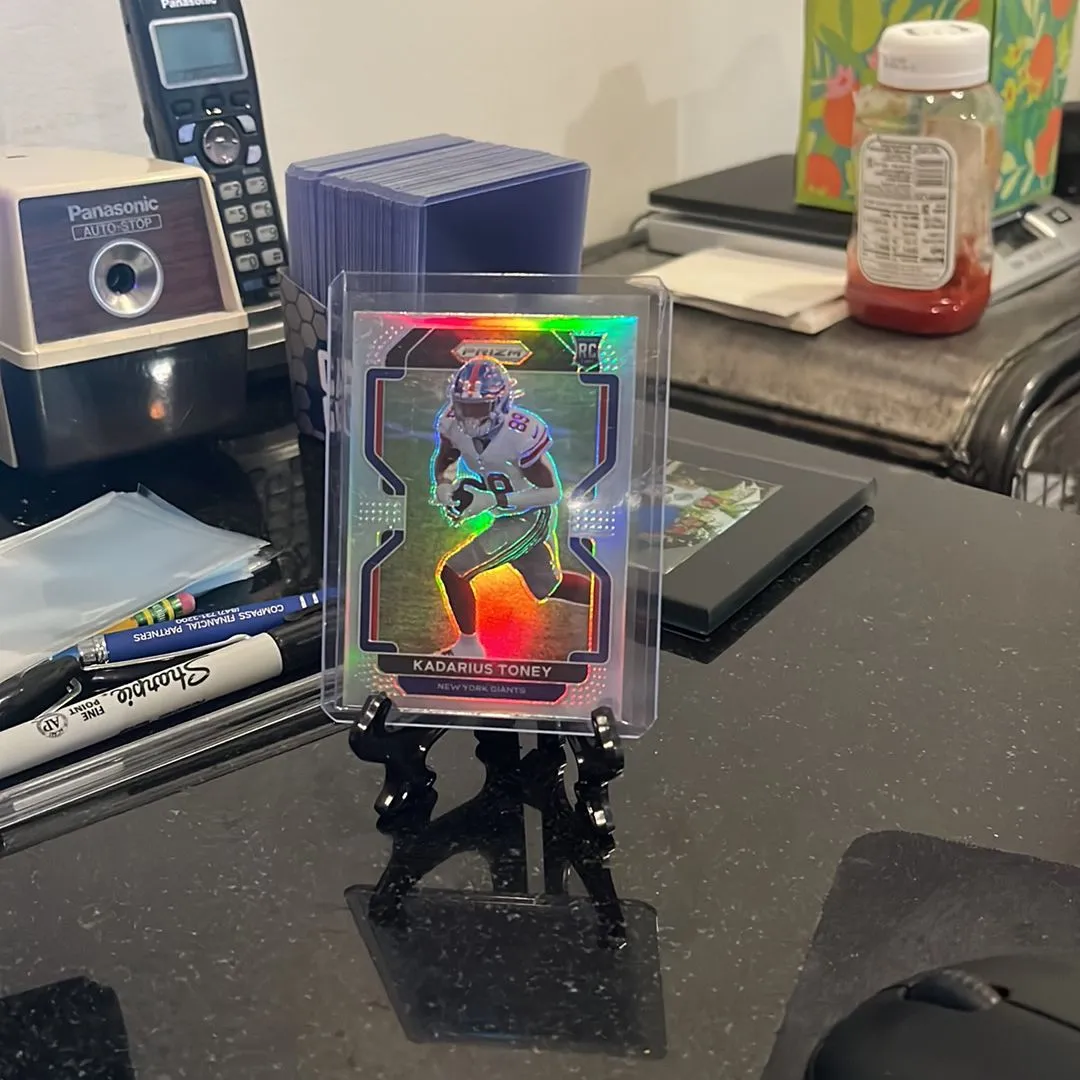 Product image for Kadarius Toney Silver Prizm Variation RC #V-342