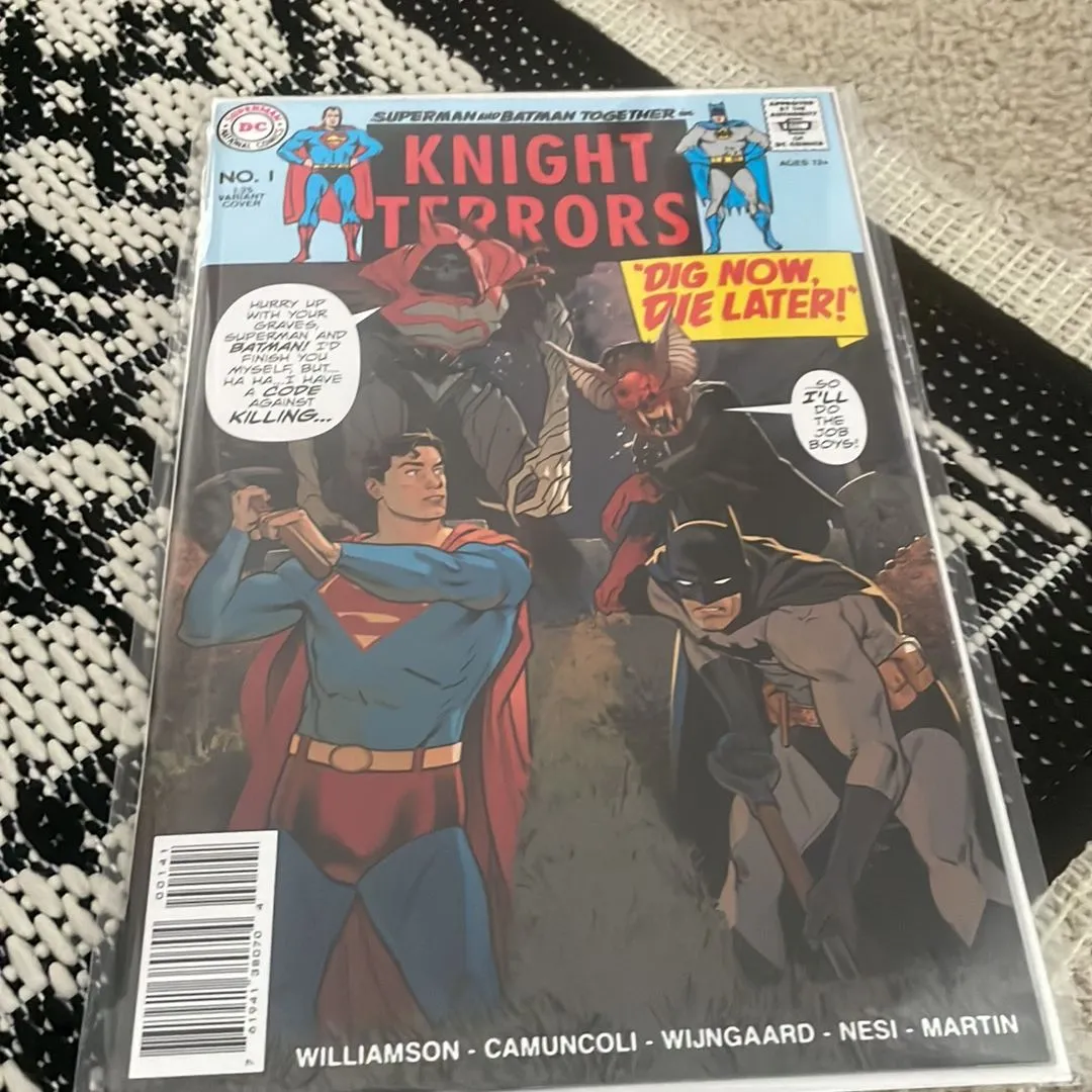 Product image for KNIGHT TERRORS #1 (OF 4) 1:25 Evan Doc Shaner Variant