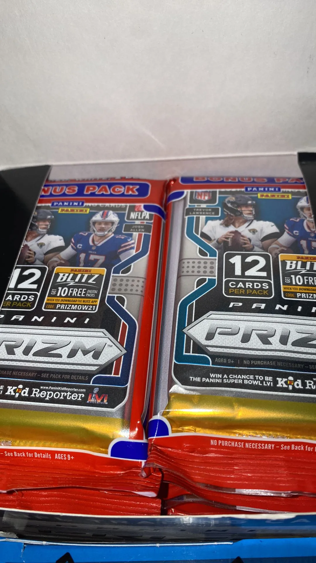 Product image for Prizm Cello Packs #12