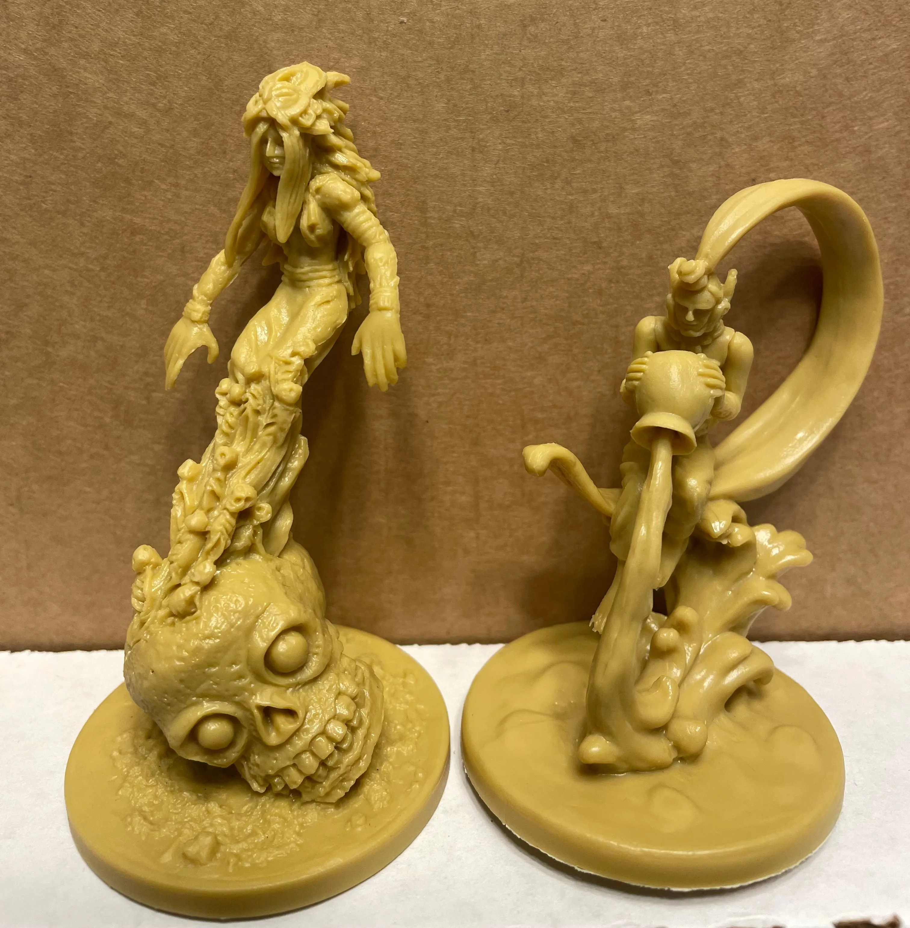 Product image for Warrior figures with skull