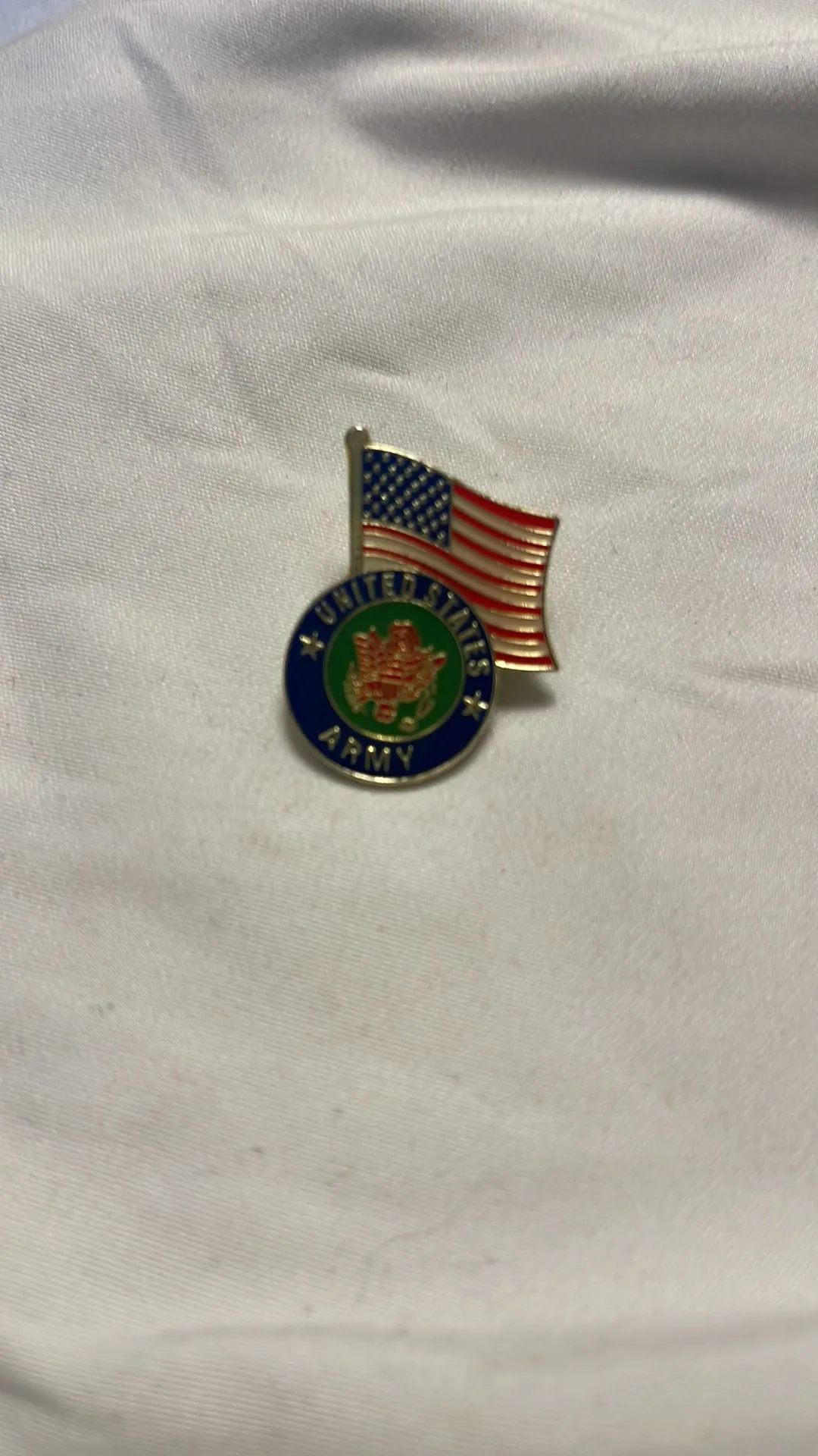 Product image for United States, army flag pin