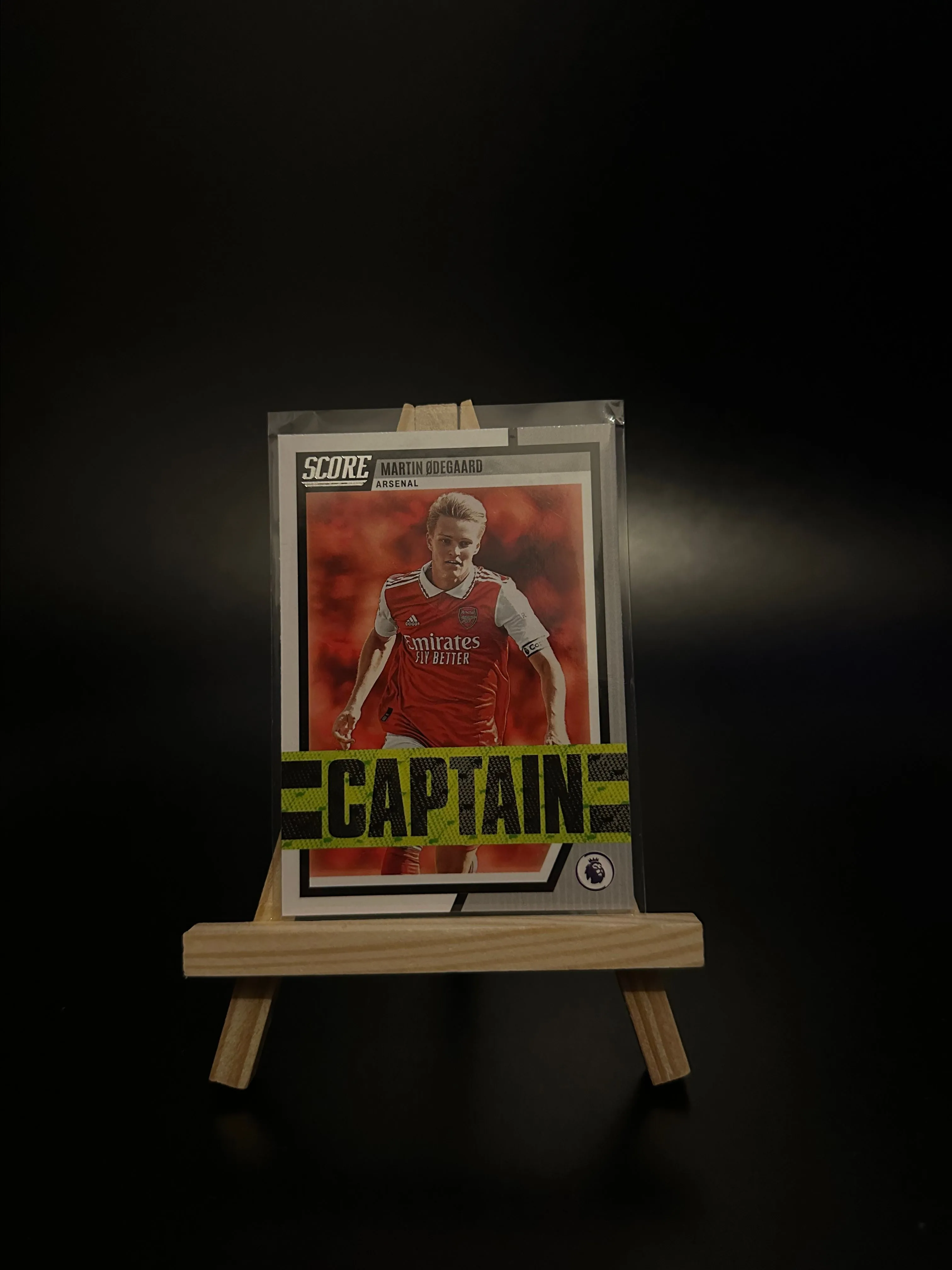 Product image for Panini Score Premier League 2022-23 Martin Odegaard Captain Insert Trading Card