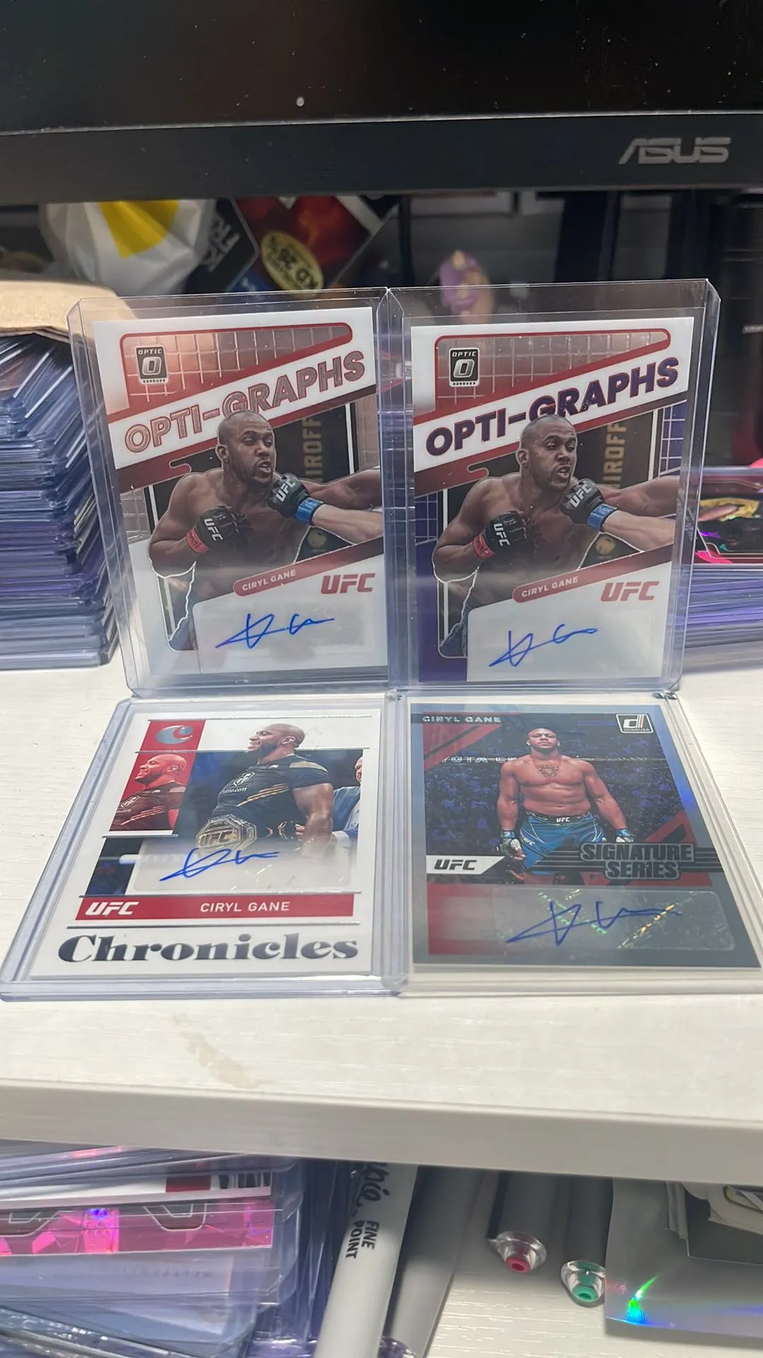 Product image for Ciryl Gane FOTL /20 Auto + 3 Autos