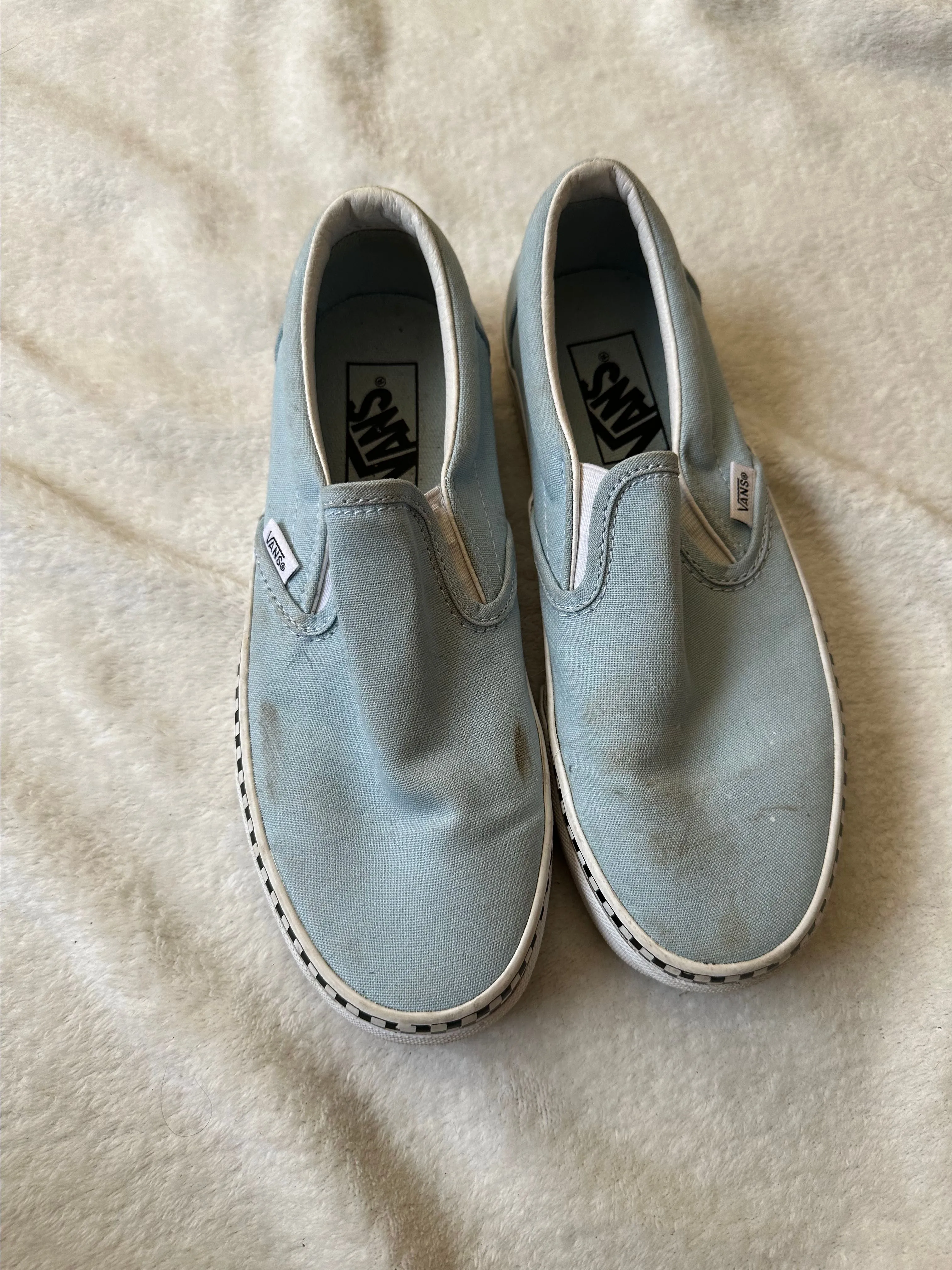 Product image for Baby blue vans