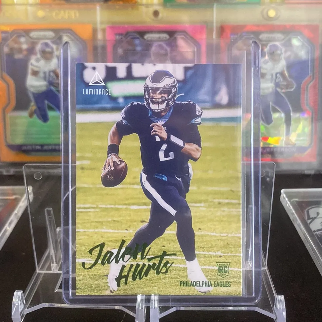 Product image for 2020 Panini Luminance - Jalen Hurts - Green RC