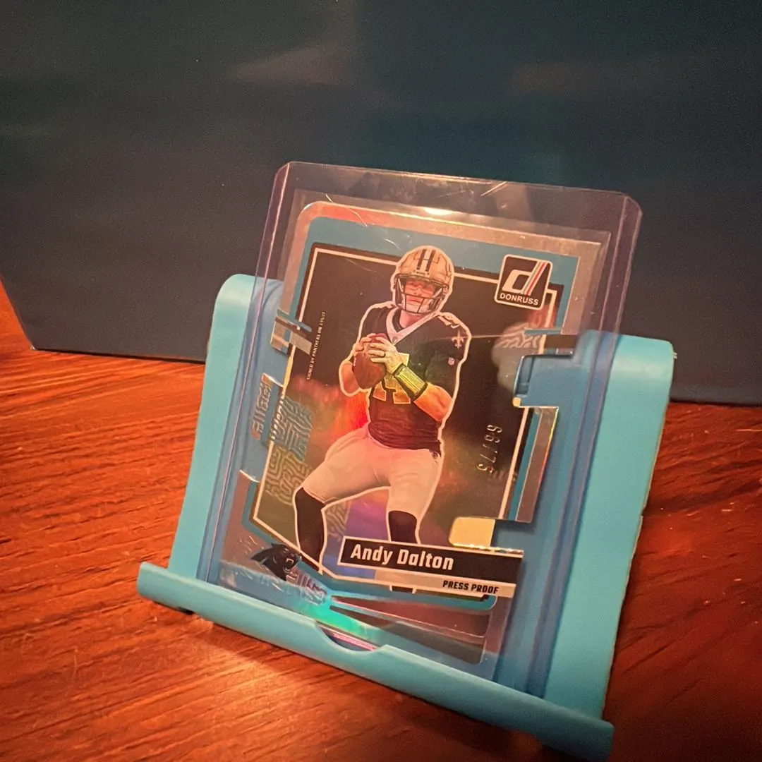 Product image for 2023 Donruss Andy Dalton Press Proof die cut 66/75