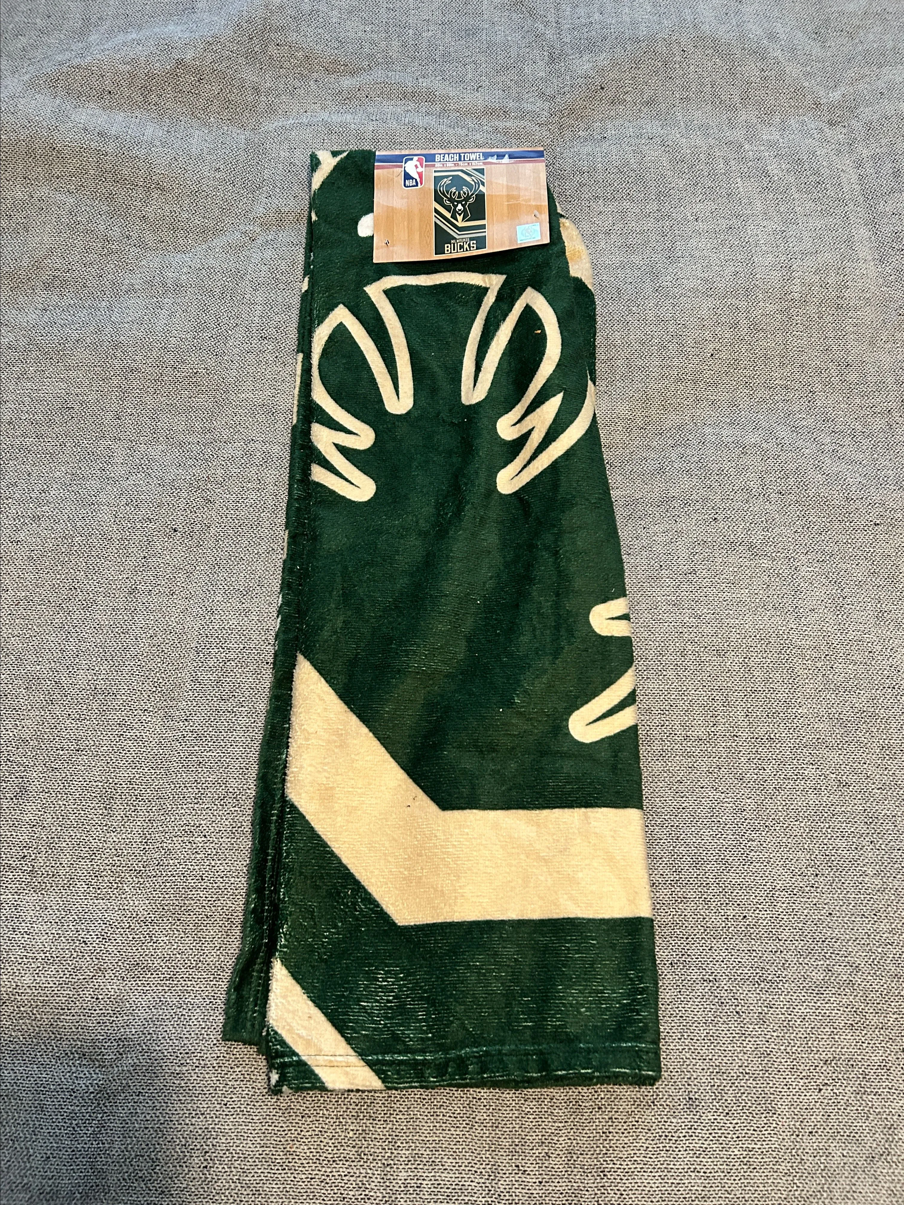 Product image for Brand New Milwaukee Bucks Beach Towel