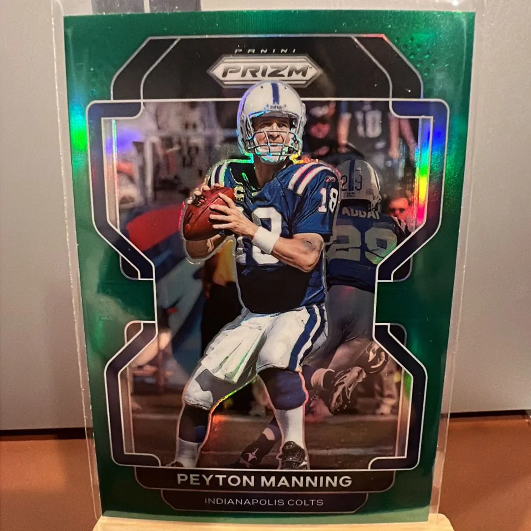 Product image for Peyton Manning - PRIZM GREEN - COLTS