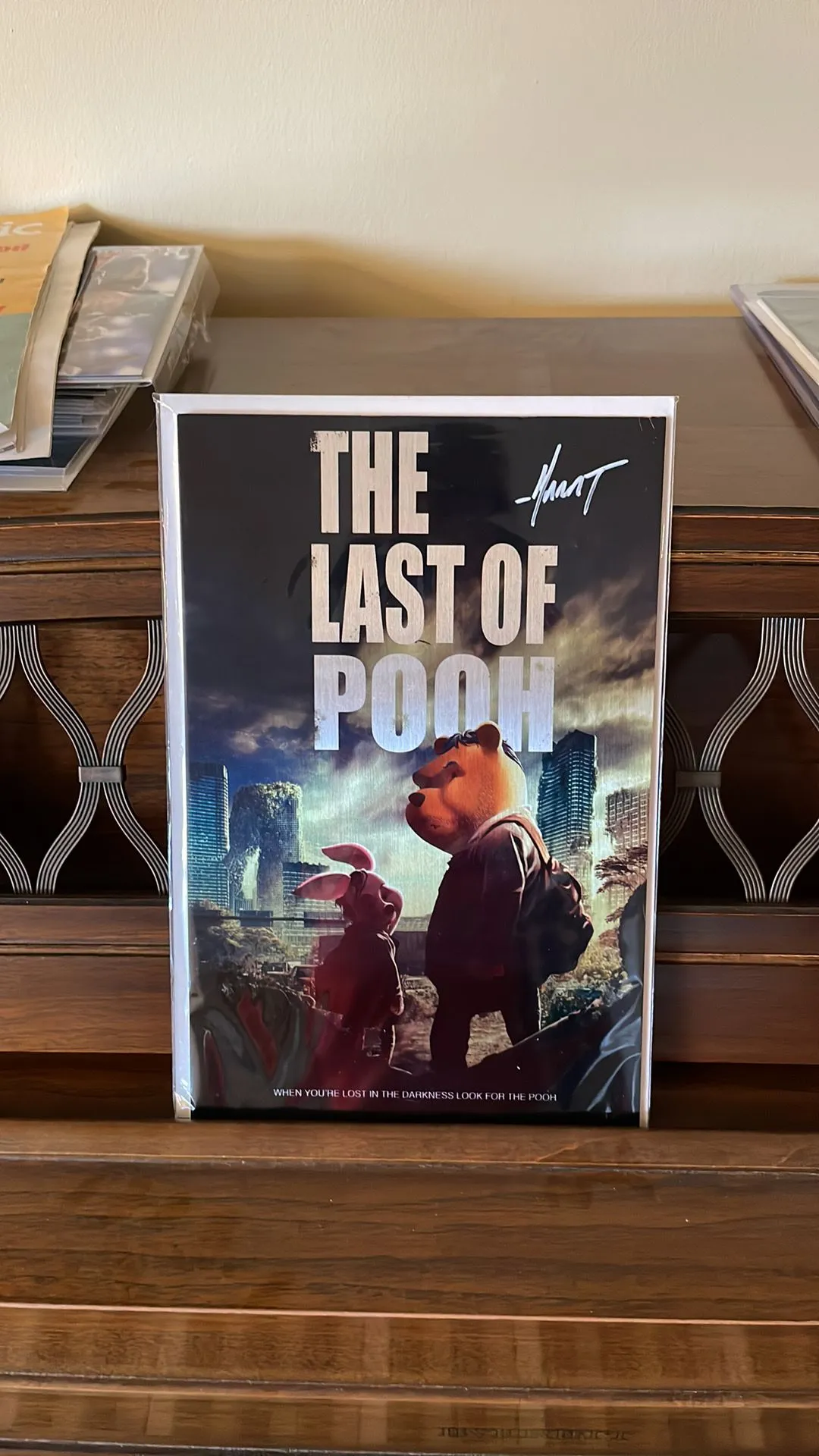 Product image for The Last Of Pooh Trade Metal 4/6 signed by Marat