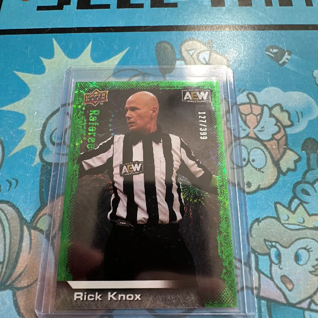 Product image for AEW Flagship 2022 Rick Knox 127/399 Green